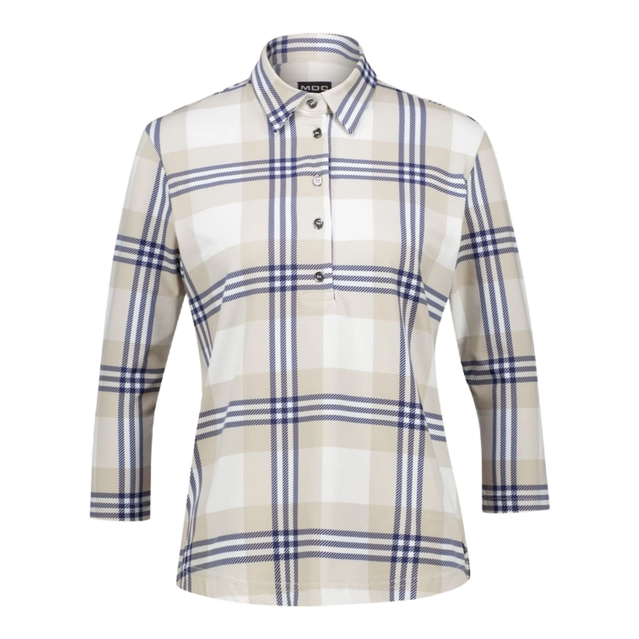 MDC Sportwear Dreiviertel Arm Poloshirt Damen