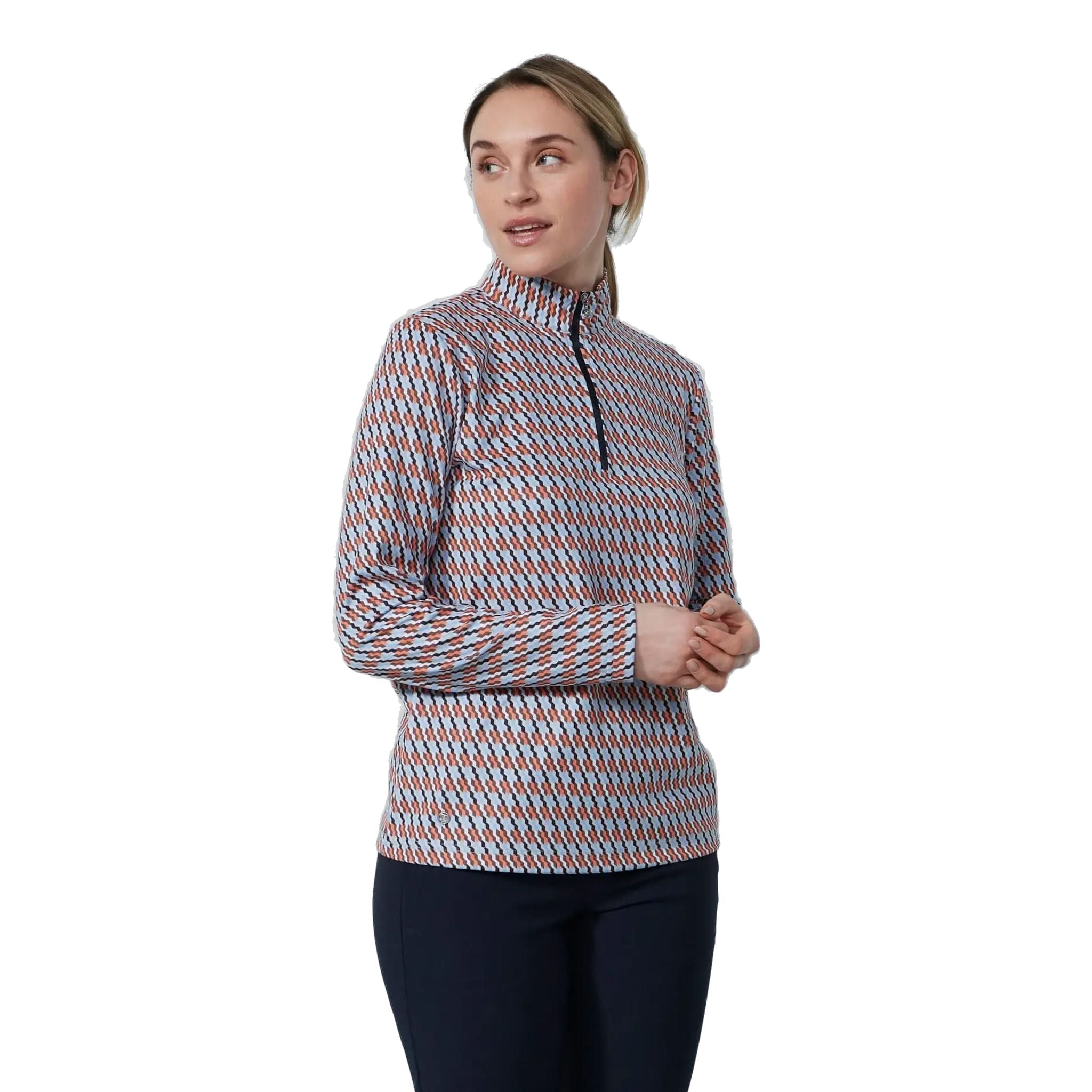 Daily Sports Delta Half Neck Golfshirt Damen