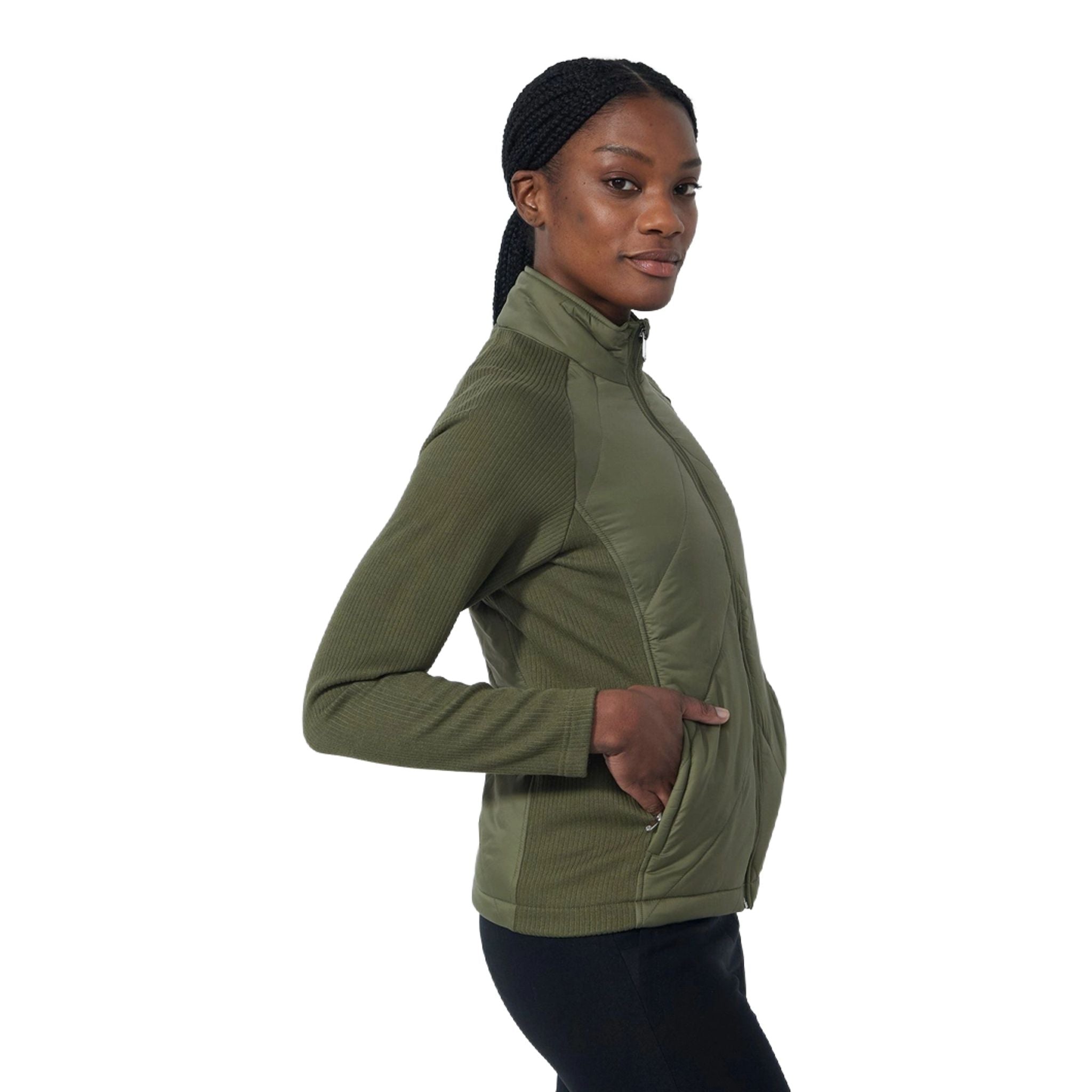 Daily Sports Quilt Hybrid Jacke Damen