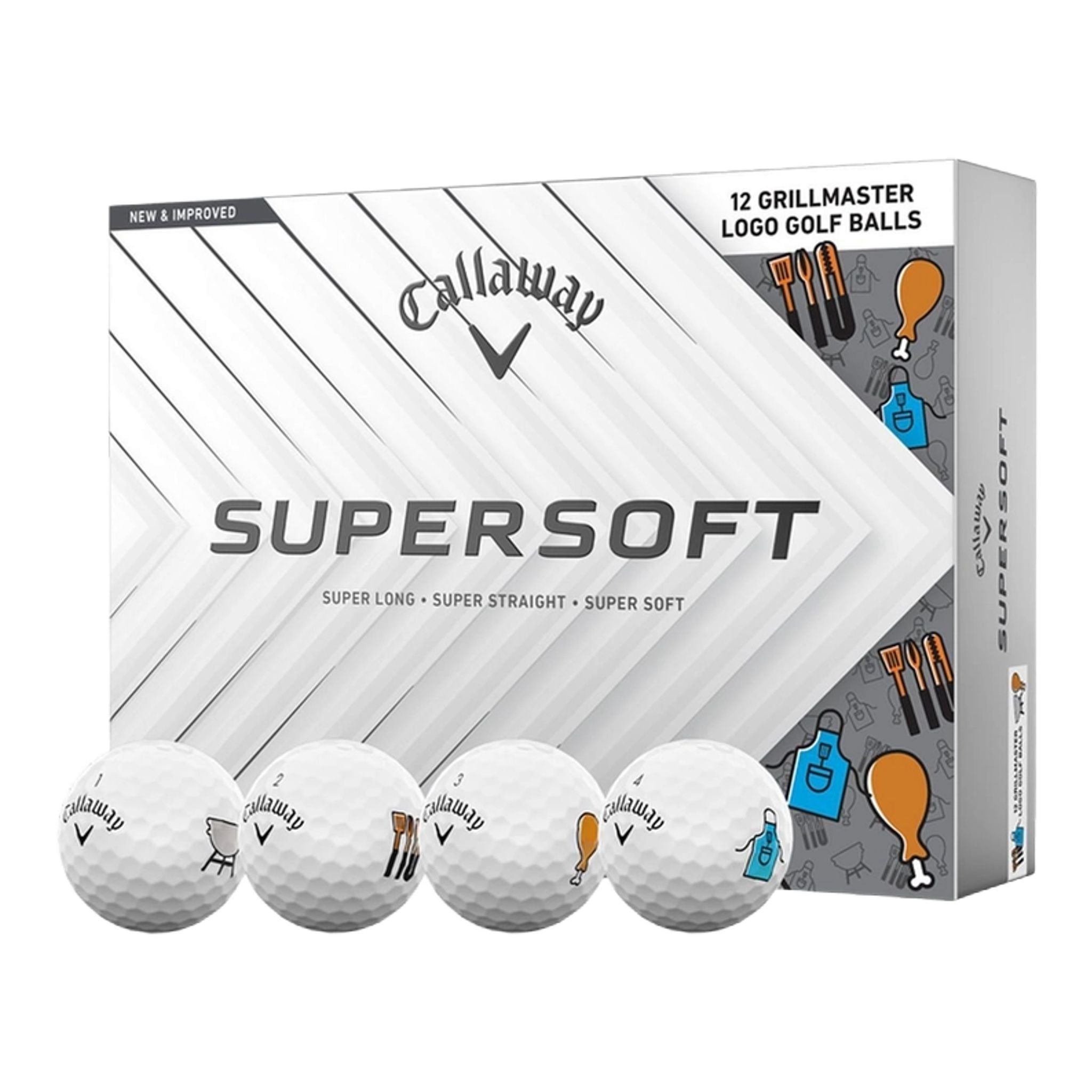 Callaway Supersoft Grillmaster Golfbälle