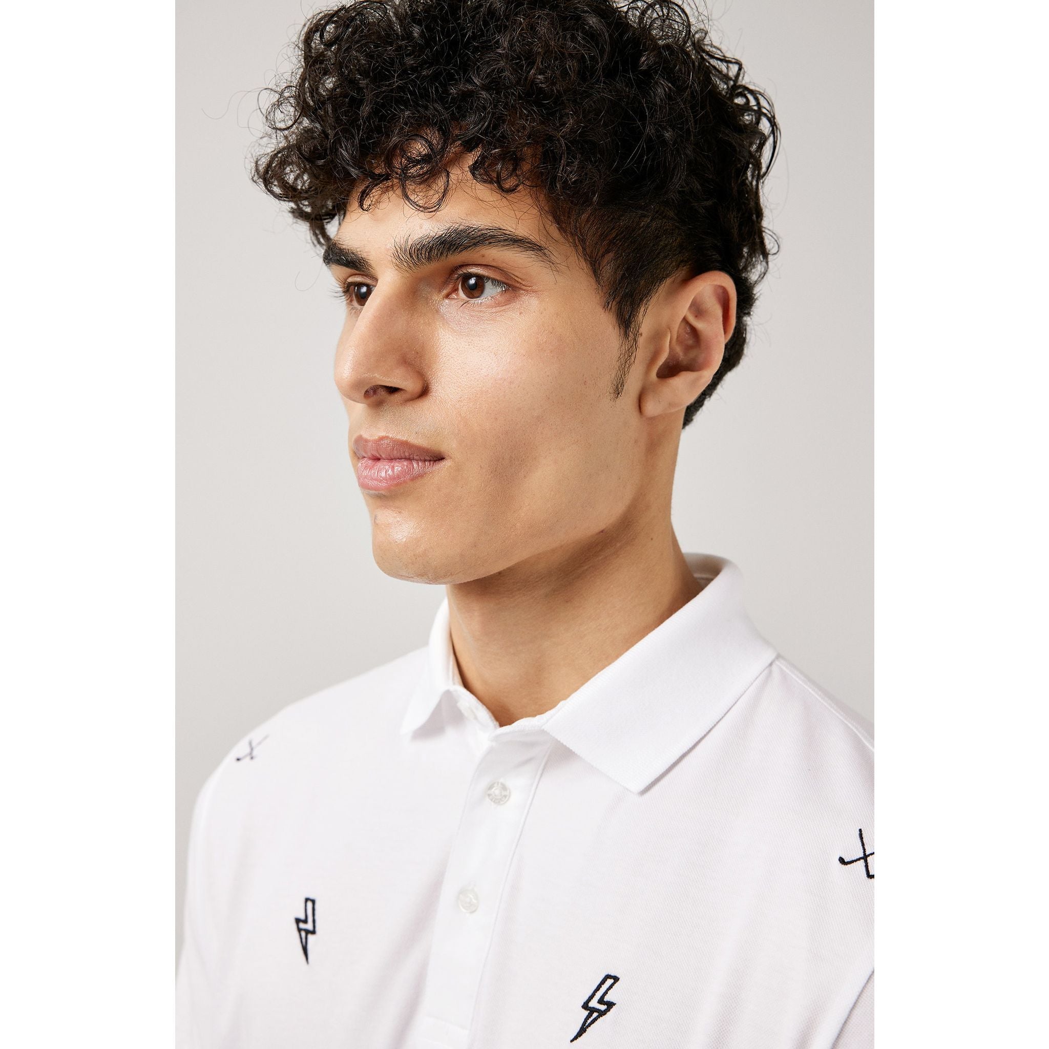 J. Lindeberg Jersey JL Strike Embroidery Herren