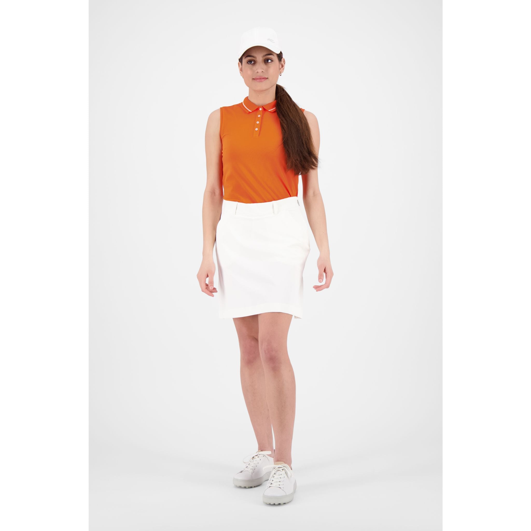 Kjus W Sanna SL Polo Mandarine Damen