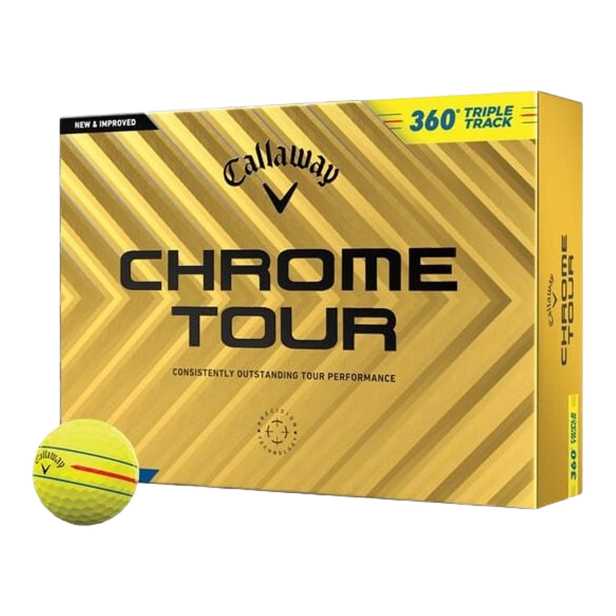 Callaway Chrome Soft Triple Track (2024) Golfbälle