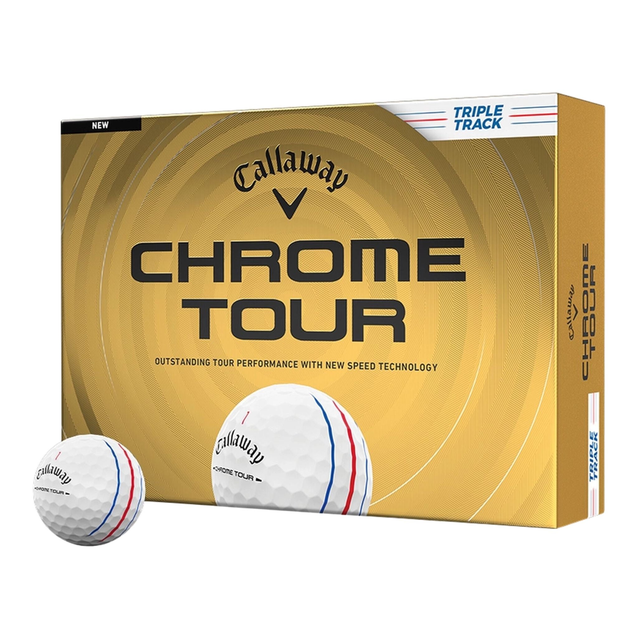 Callaway Chrome Tour Triple Track (2026) Golfbälle
