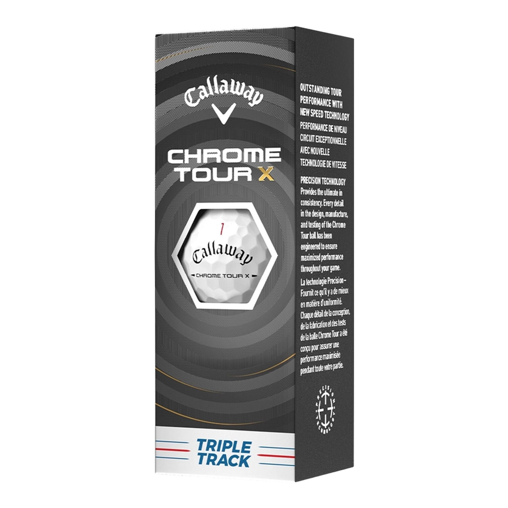 Callaway Chrome Tour X Triple Track 26 Golfbälle