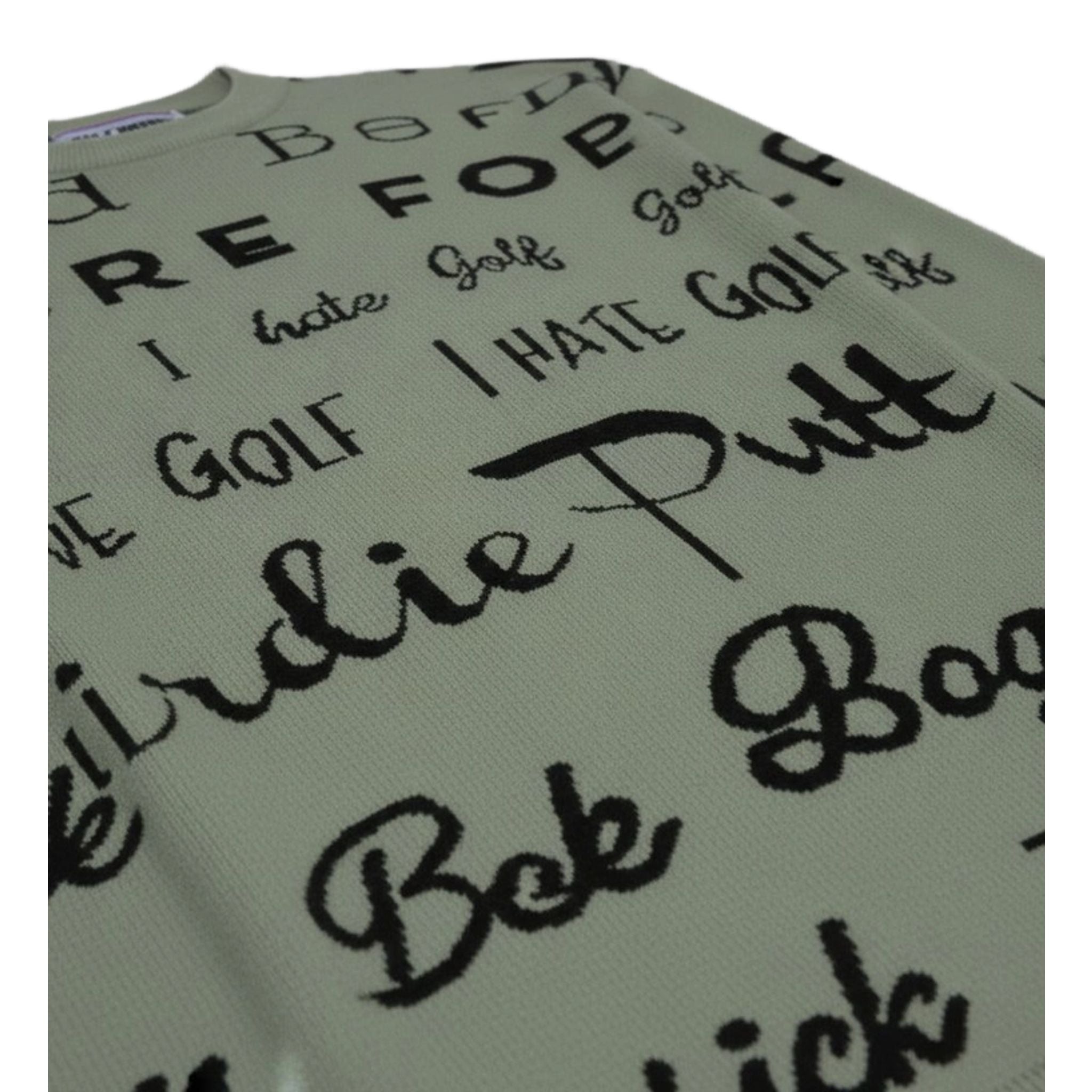 Golf Rowdies Birdie Putt Strickpullover Herren