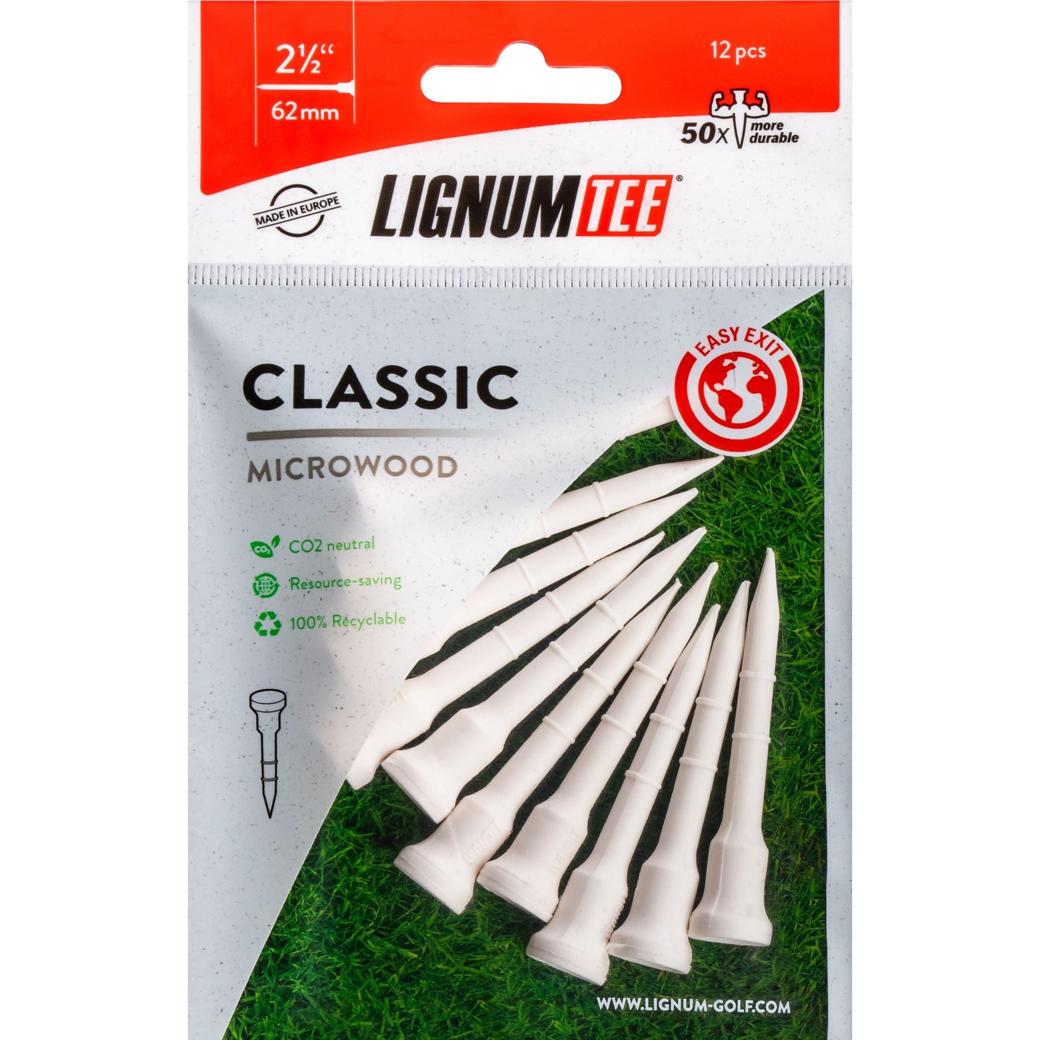 Lignum Classic 62mm Tees