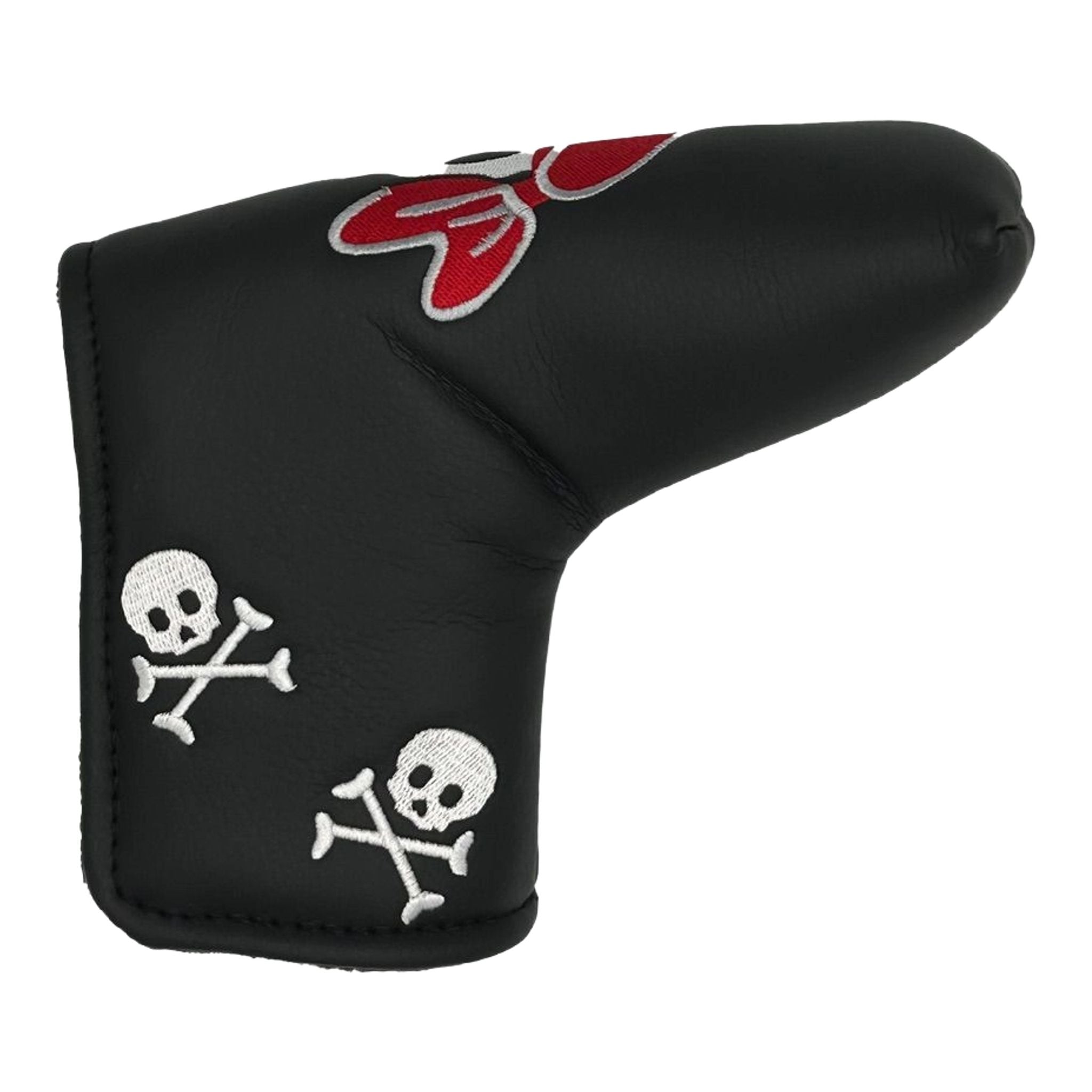 Emroydered Headcovers Puttercover BLADE Skull