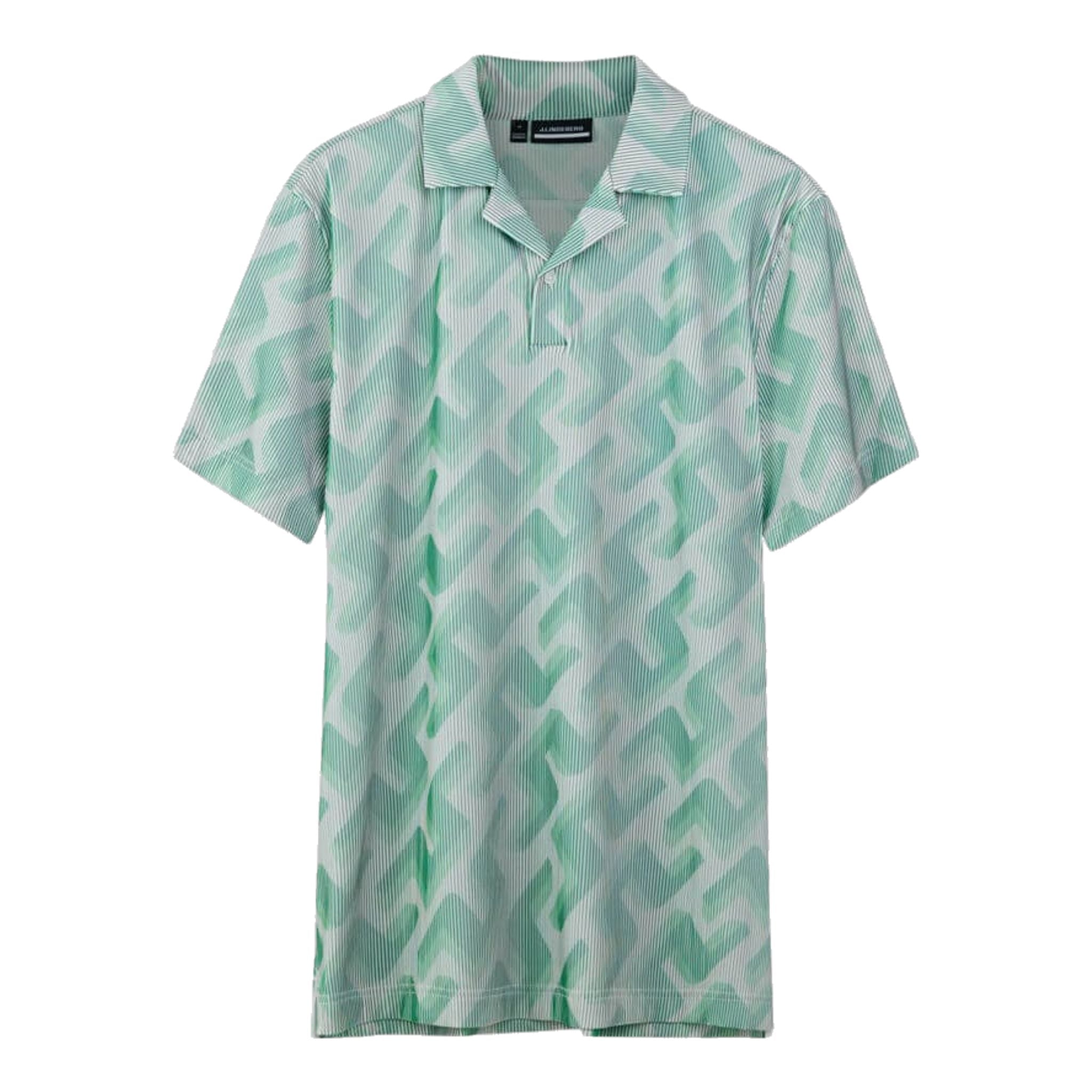 J. Lindeberg Polo 3D Bridge Monogram Herren