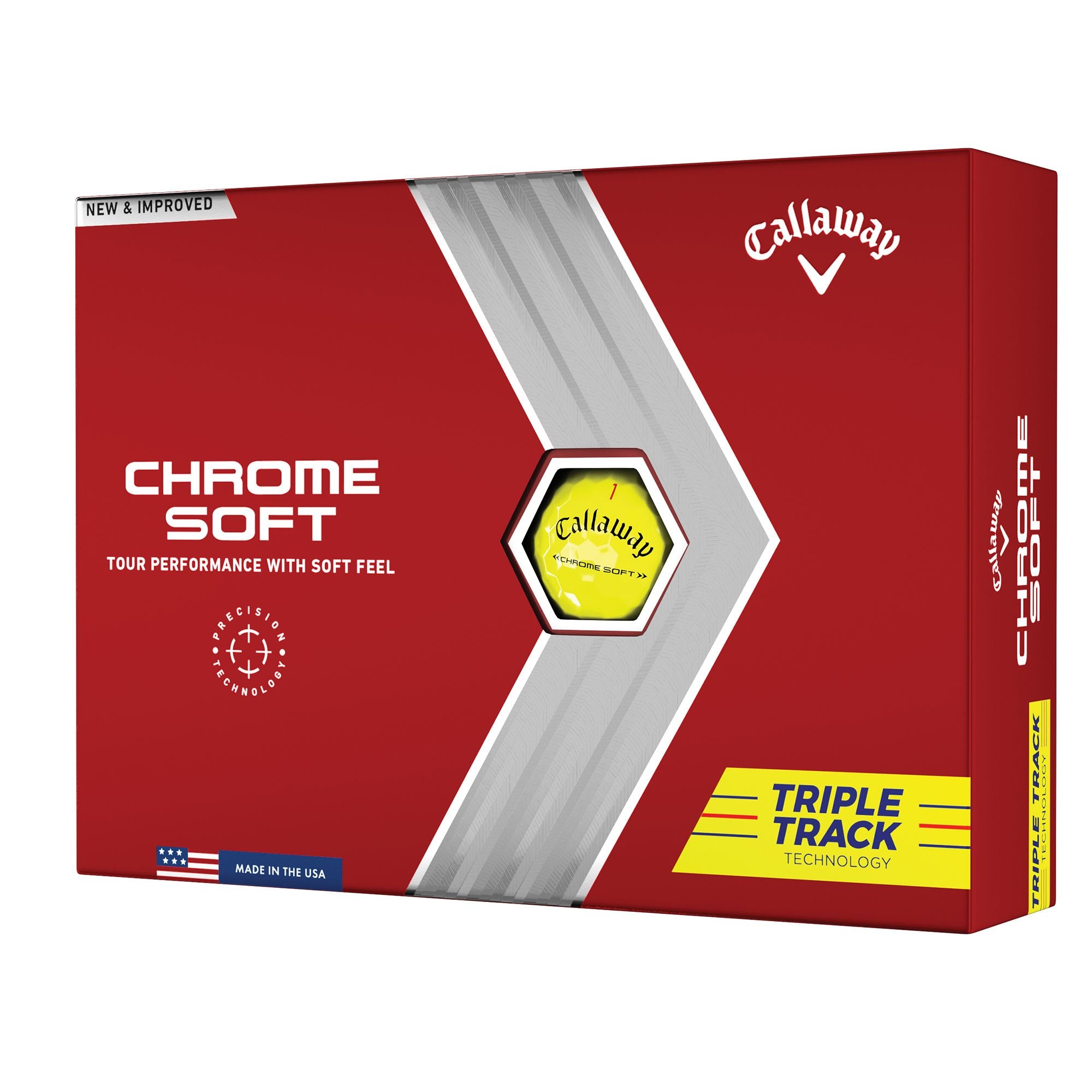 Callaway Chrome Soft (22) TripleTrack Golfbälle
