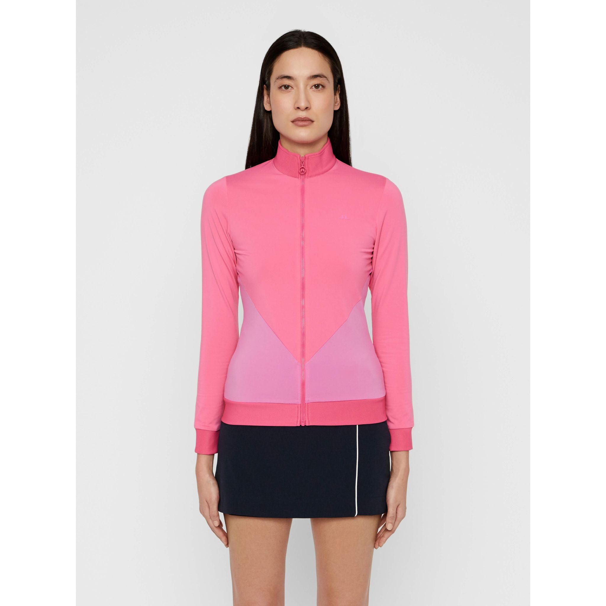 J. Lindeberg W Liza-Light Mid Sweater Pop Pink Damen