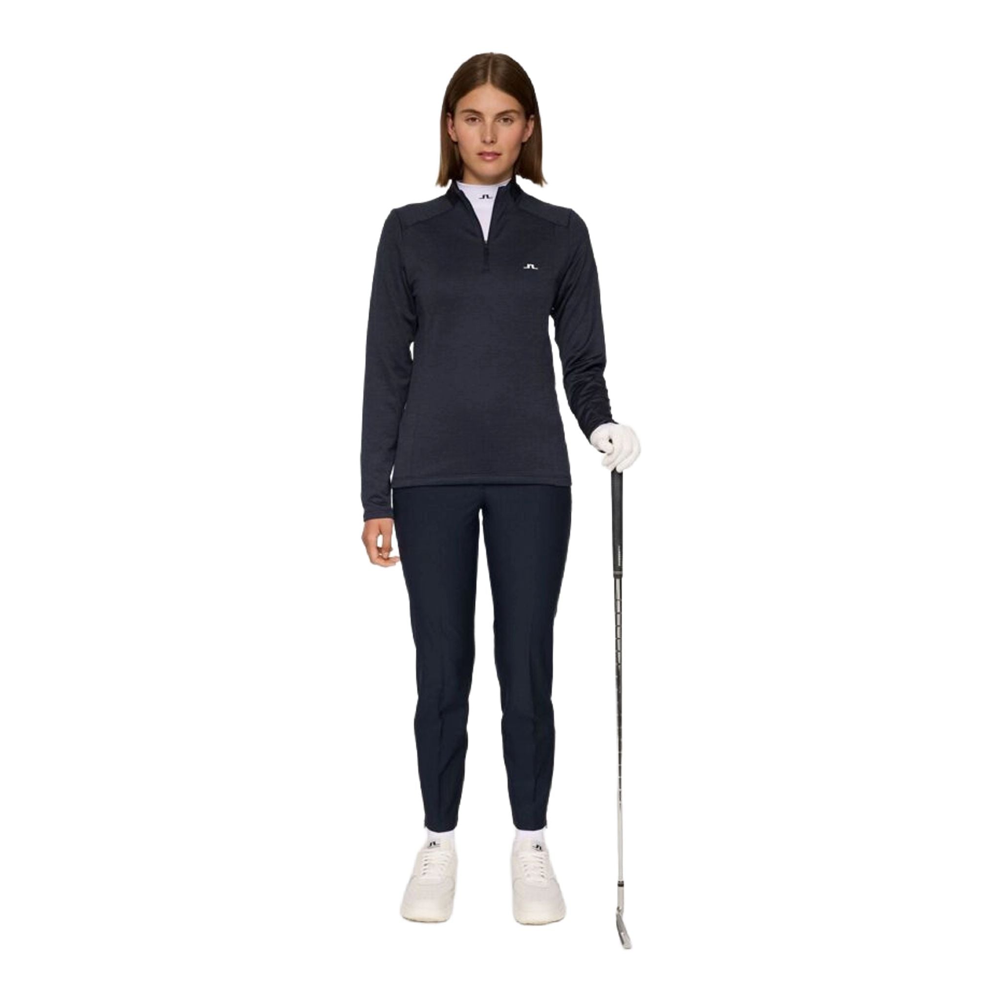 J. Lindeberg Steffi Quarter Zip Midlayer Damen