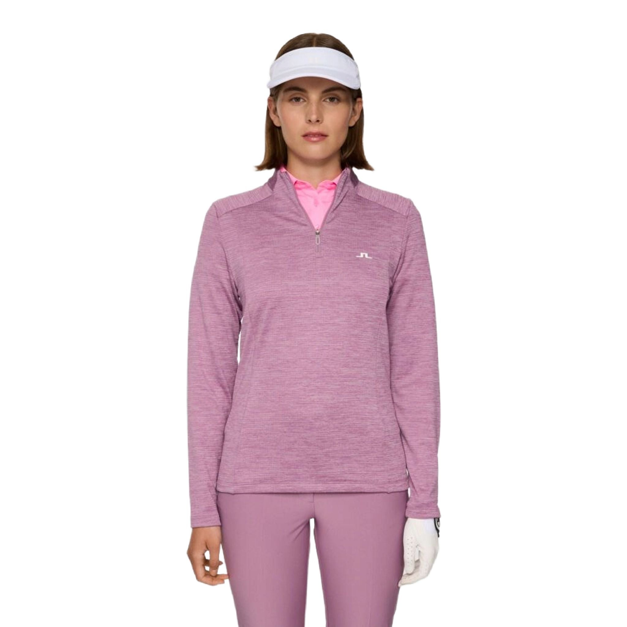 J. Lindeberg Steffi Quarter Zip Midlayer Damen