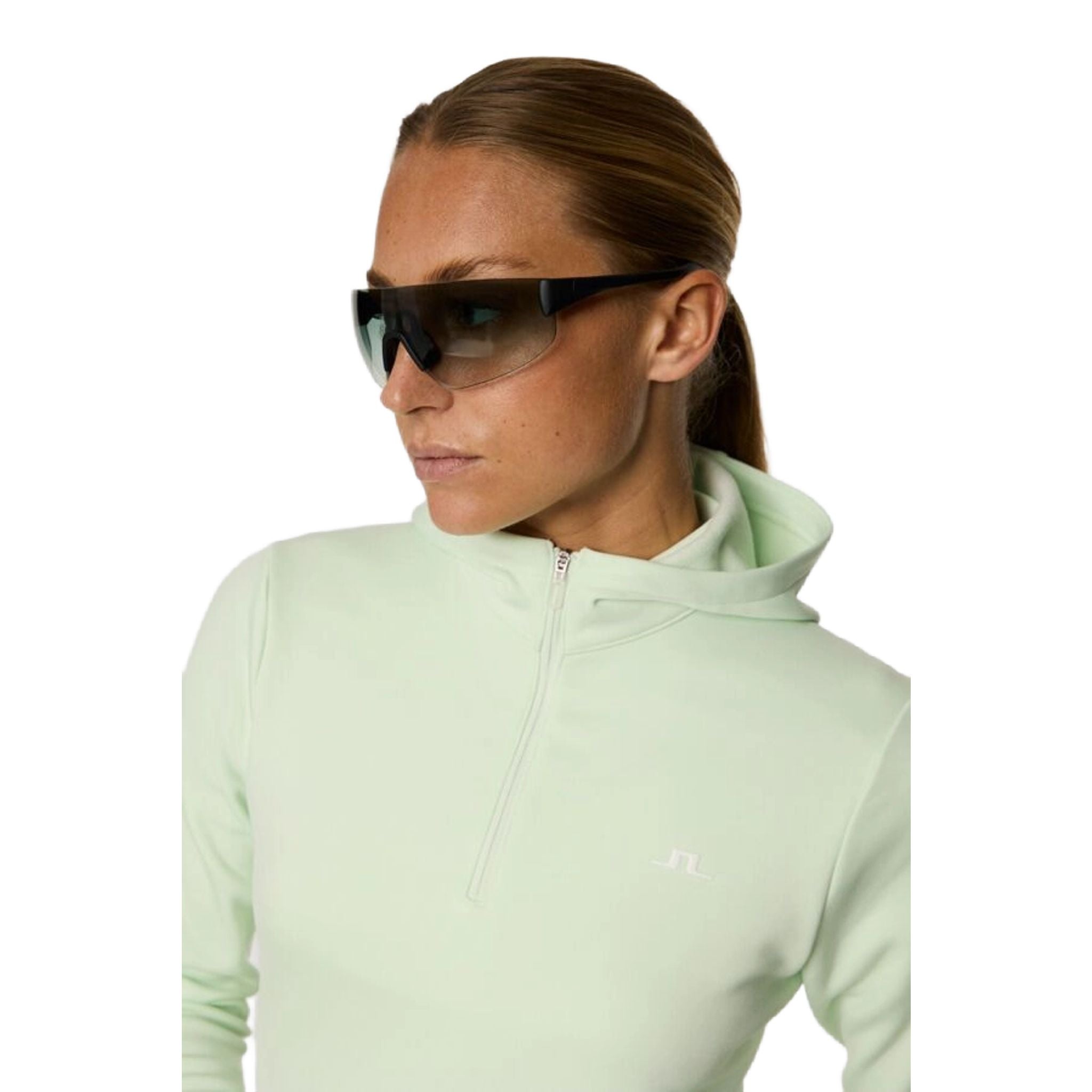 J. Lindeberg Aerialle Quarter Zip Kapuzenjacke Damen