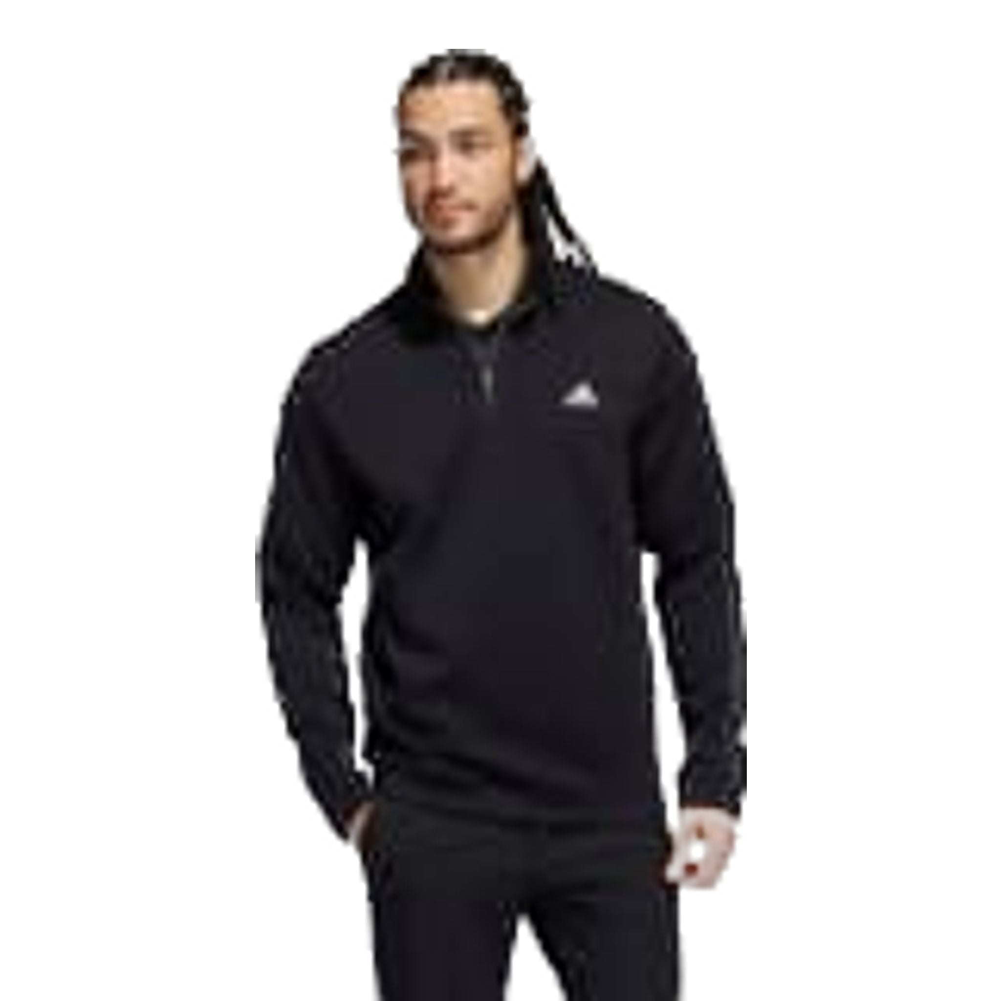 Adidas M Durable Water-Repellent 1/4 Zip Pullover Schwarz Herren