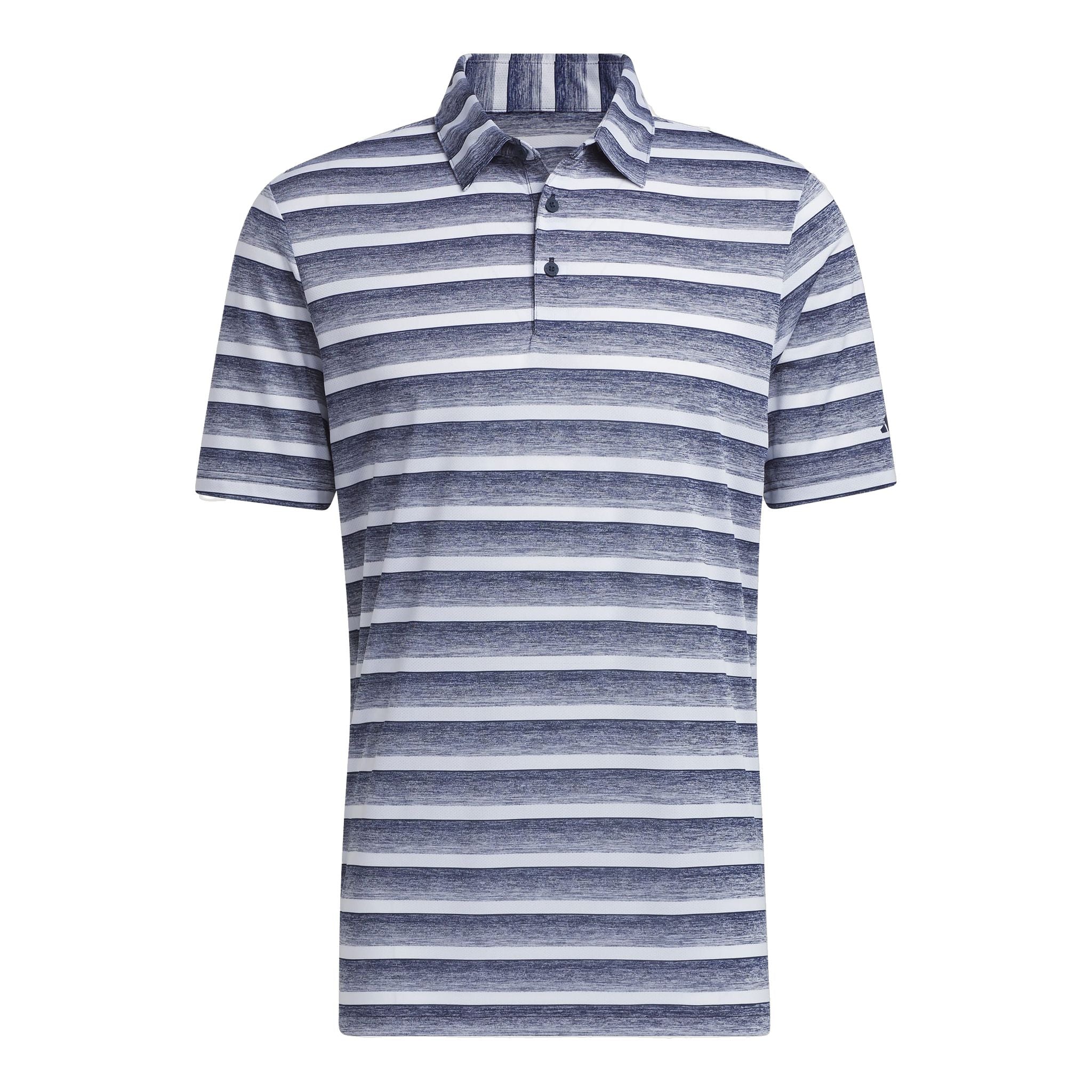 Adidas Two-Color Stripe Poloshirt Herren