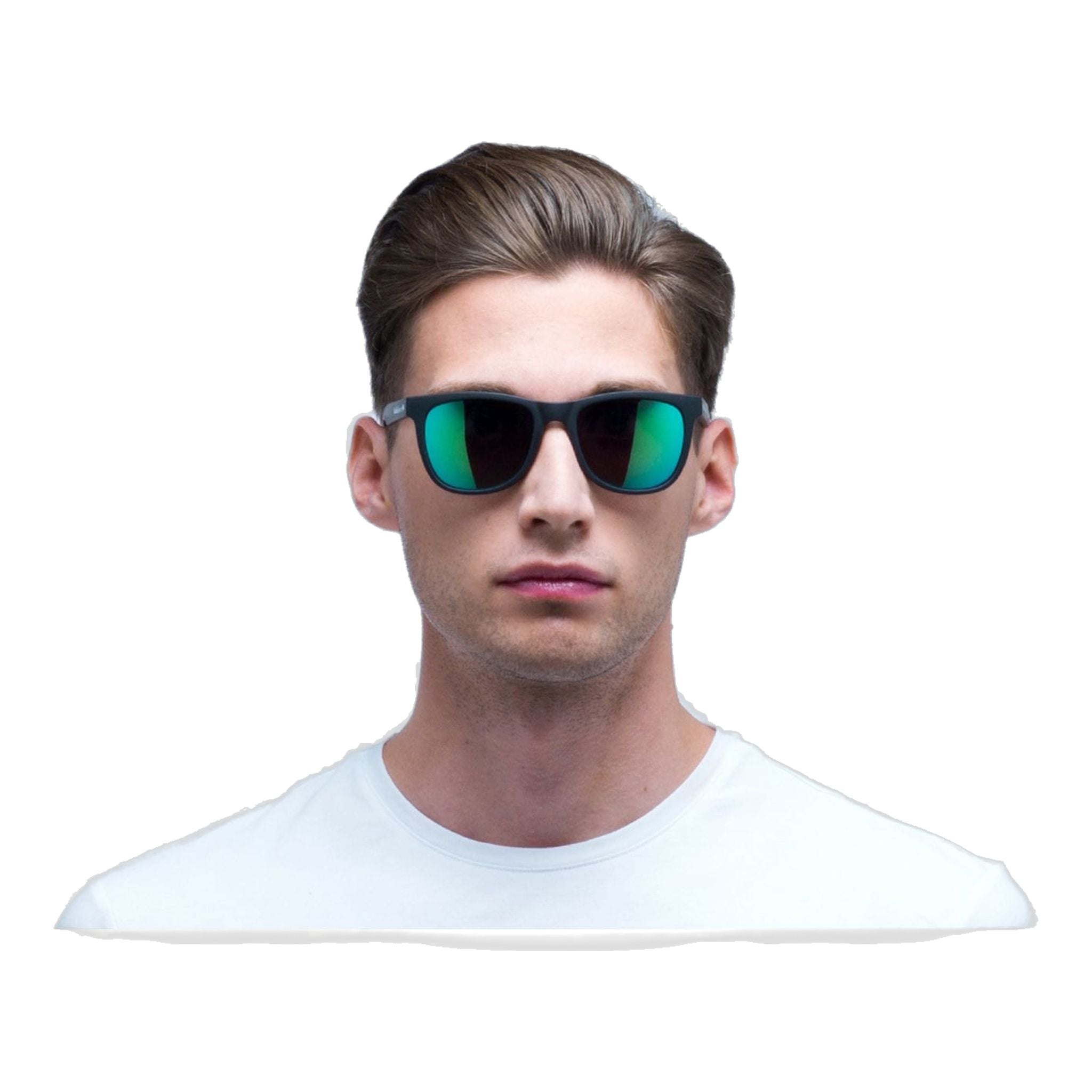 RedBull Spect Eyewear LAKE Schwarz/Smoke Green Mirror