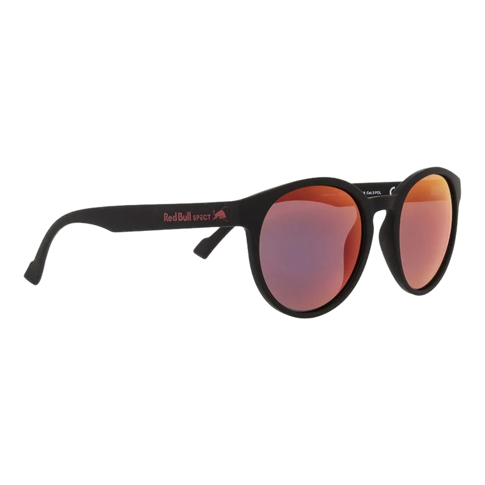 RedBull Spect Eyewear Lace Black/Smoke Red Mirror