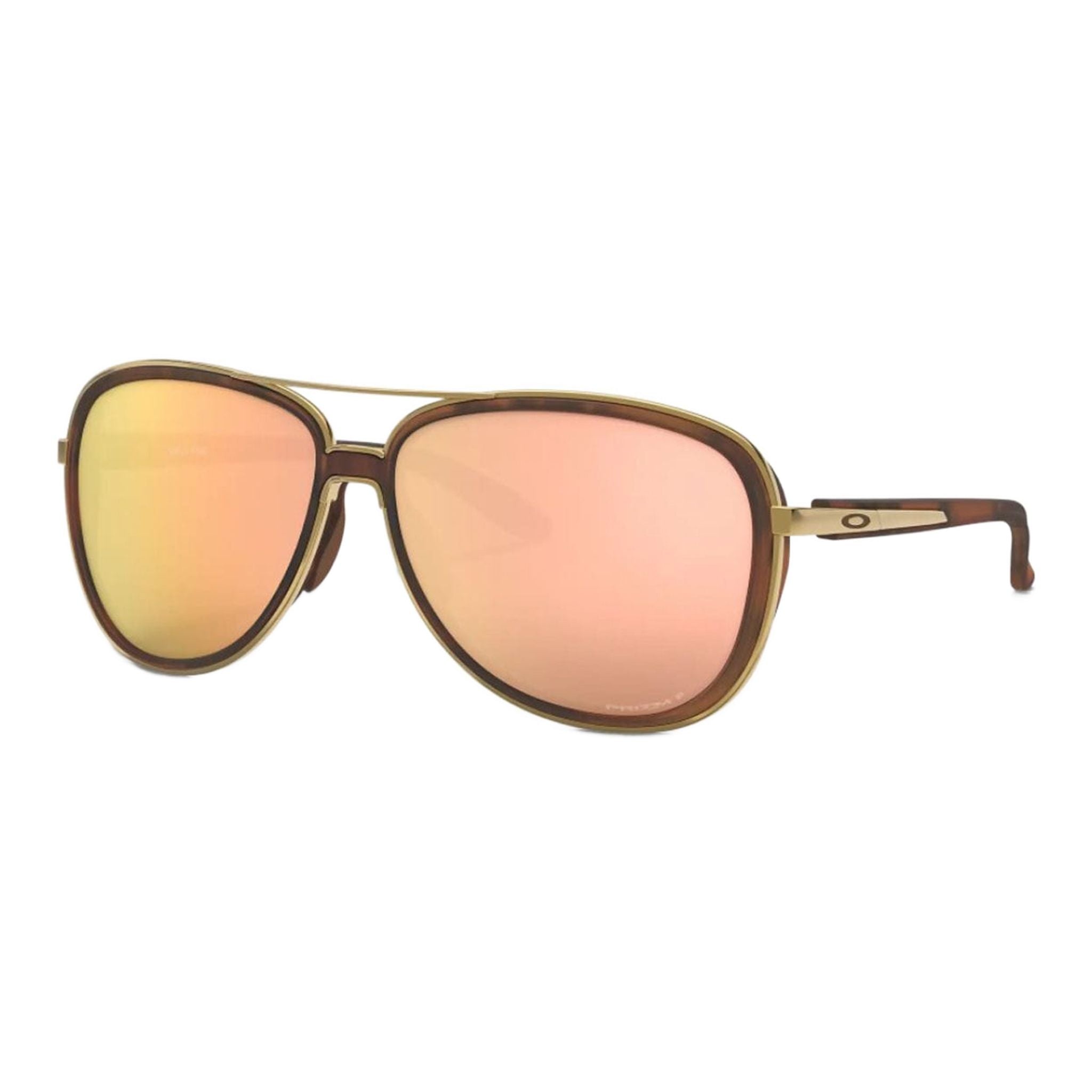 Oakley W Split Time Brown Tortoise Prizm Rose Gold Polari Damen