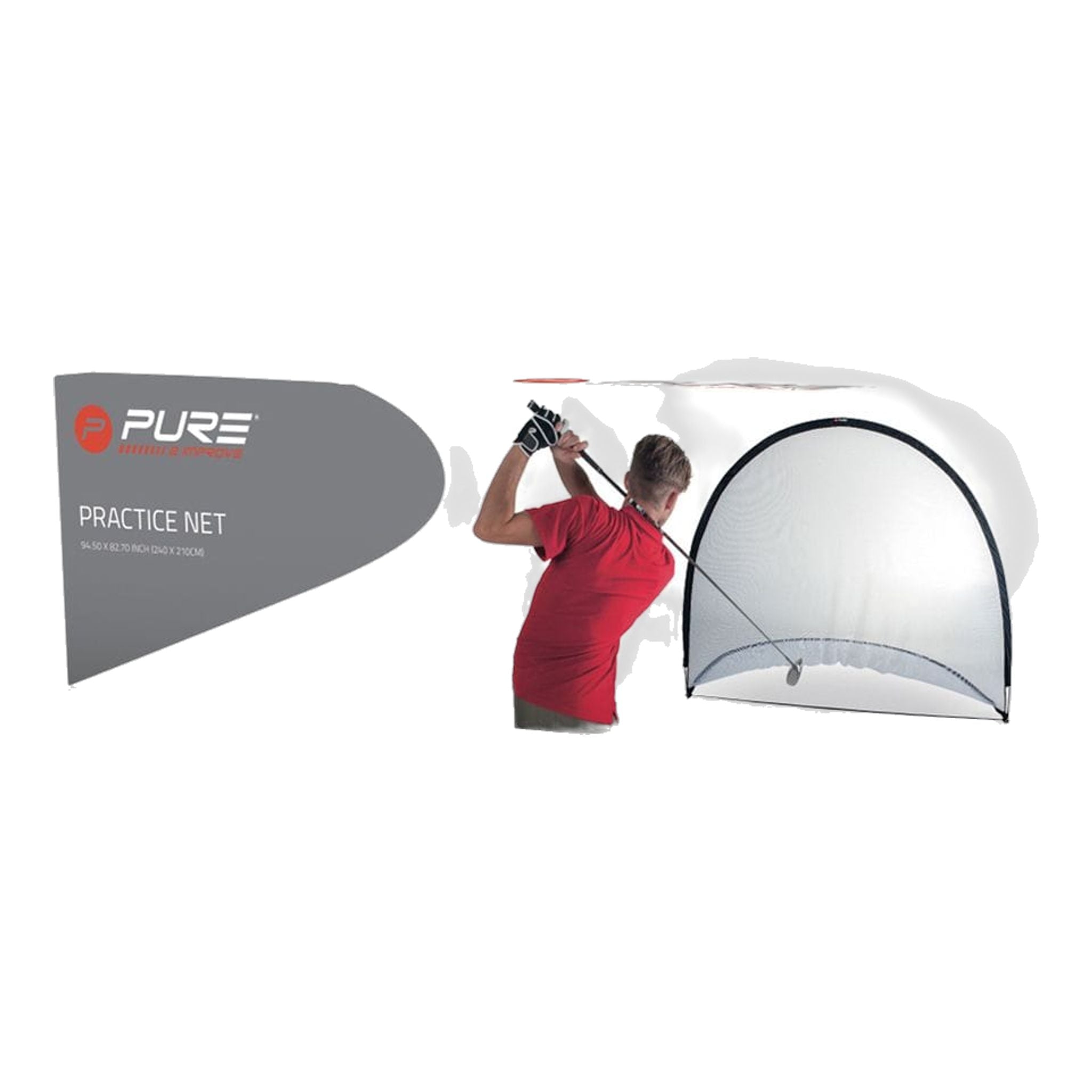 Pure 2 Improve Trainingsnetz 2,4x2,1m