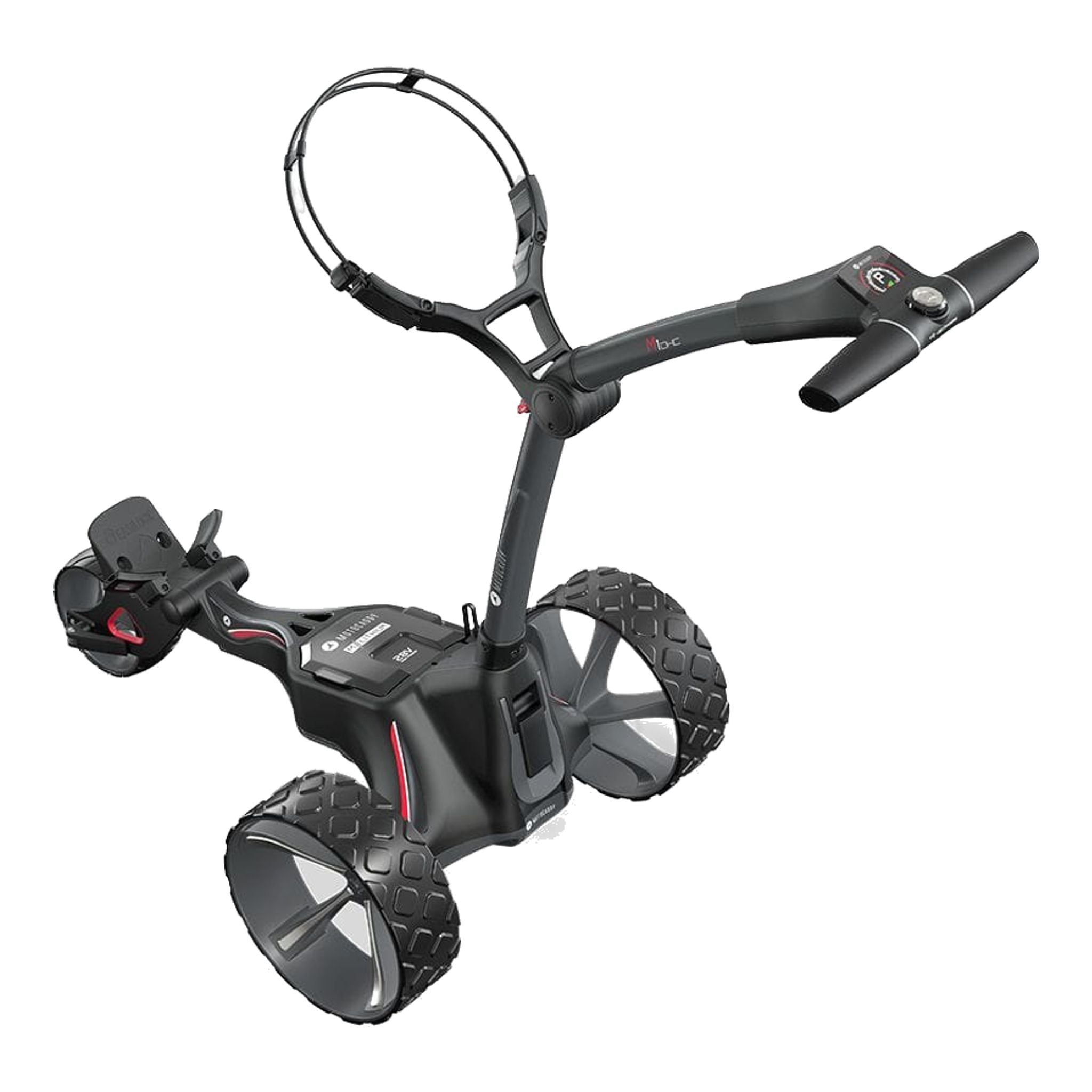 Motocaddy M1 DHC Ultra Akku (27 Loch) Graphitgrau