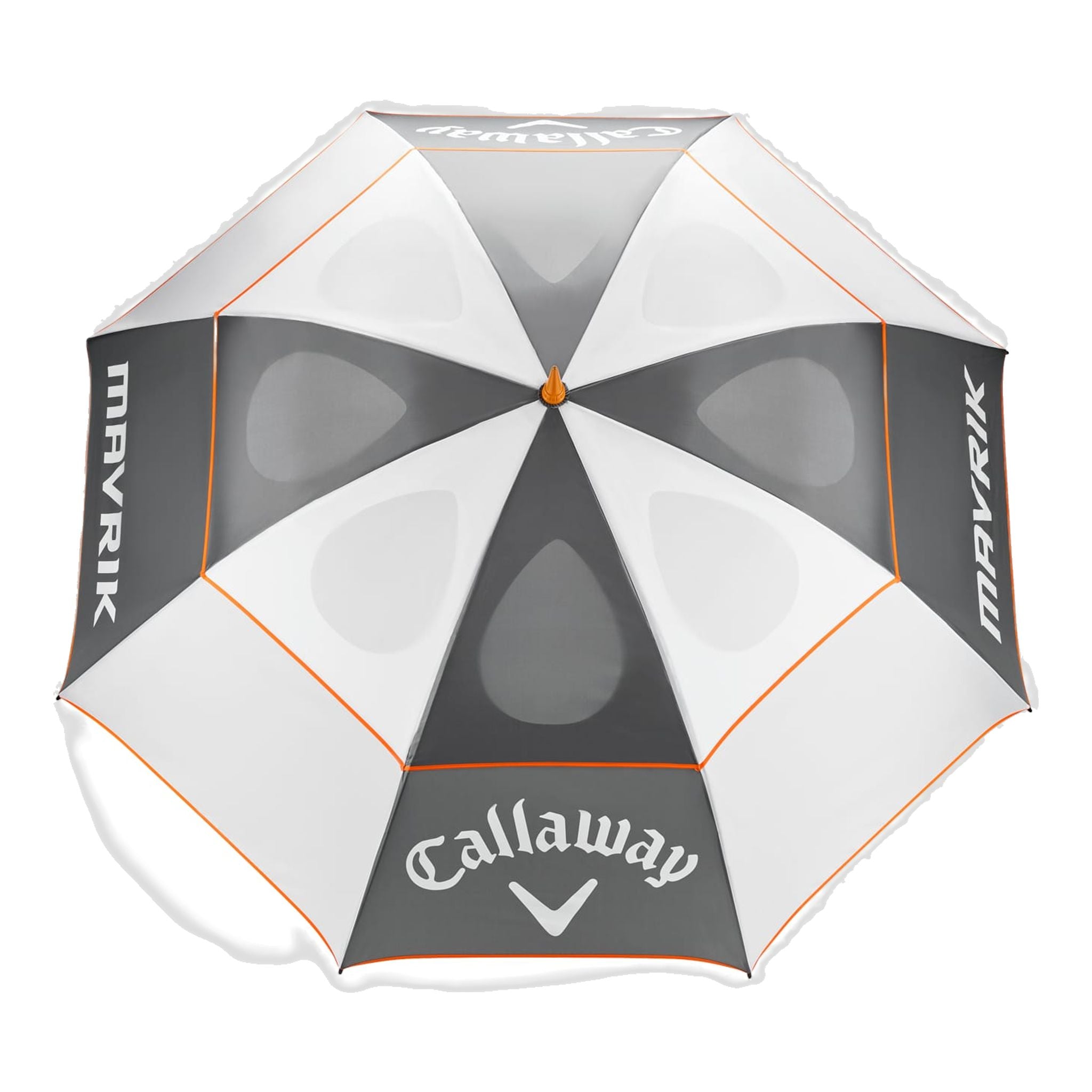 Callaway Mavrik 68 DBL Umbrella White/Charcoal/Orange