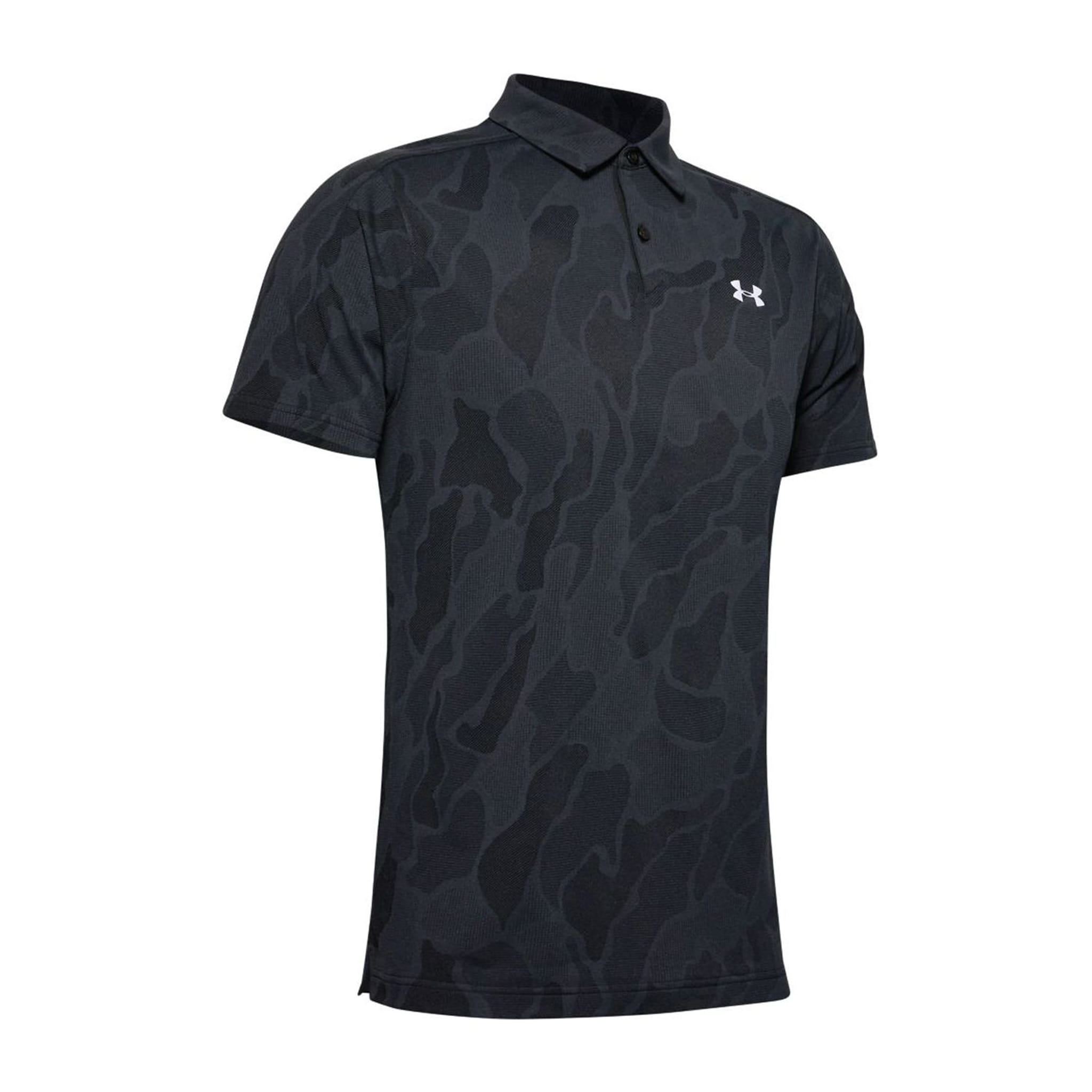 Under Armour Vanish Jacquard Polo Black/Grey Herren