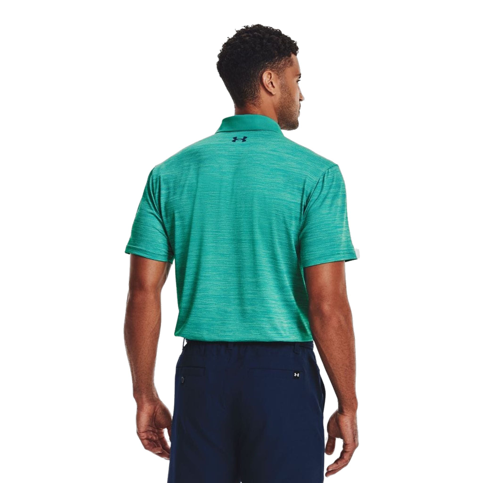 Under Armour M Polo Performance 2,0 Cerulean/Academy Herren