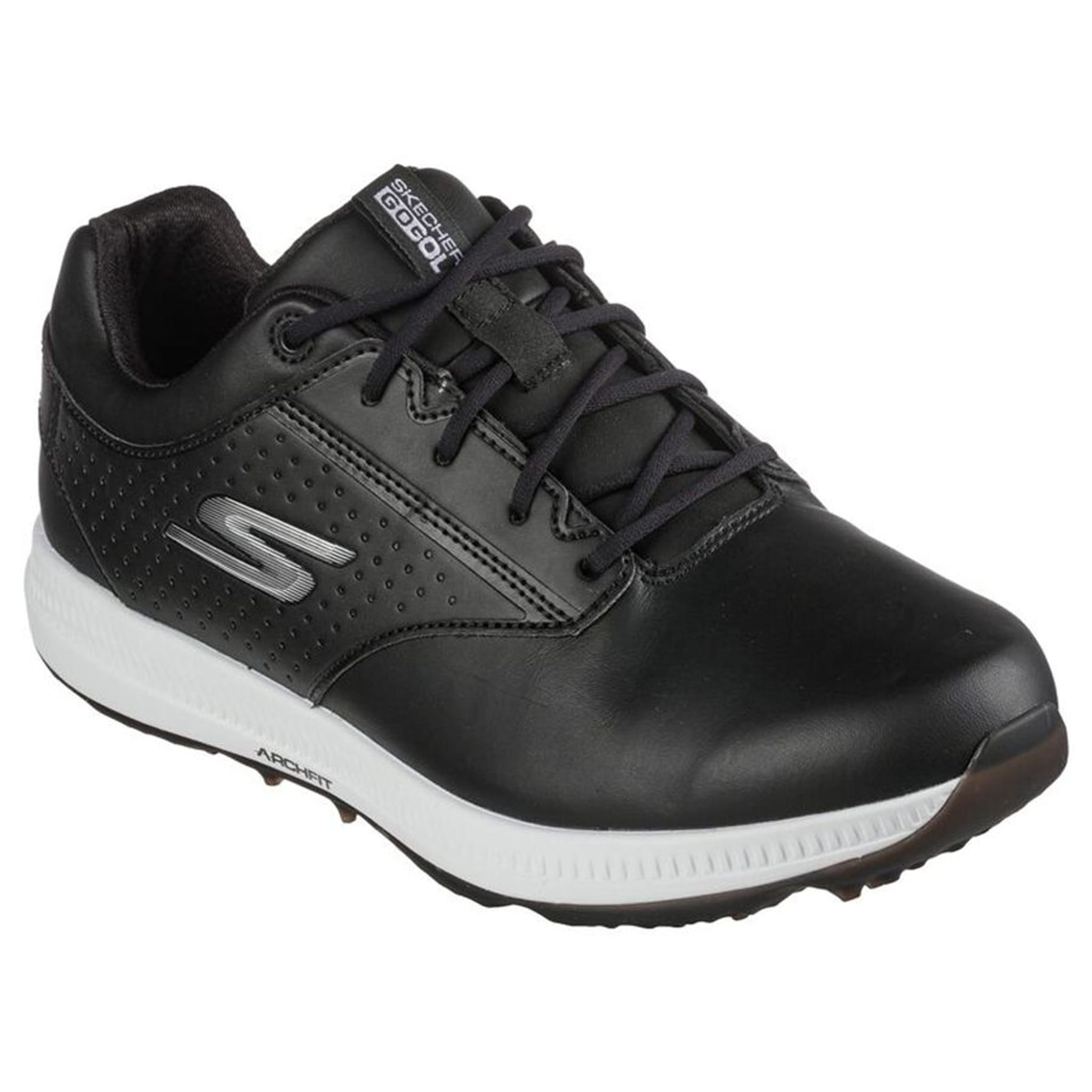 Skechers M GO GOLF ELITE 5 - LEGEND Black Leather/White Tri Herren