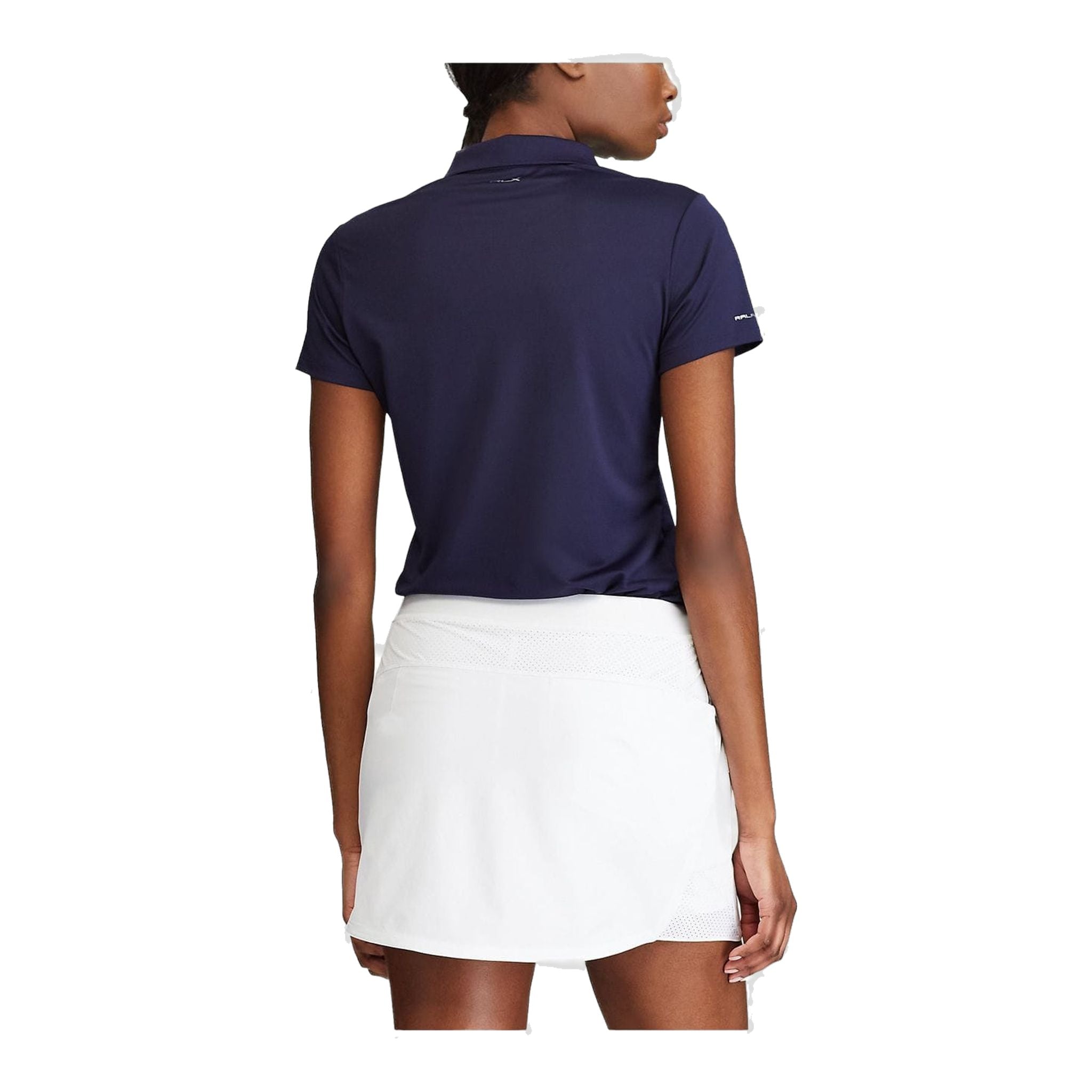 Ralph Lauren W Tour SS Polo Navy Damen