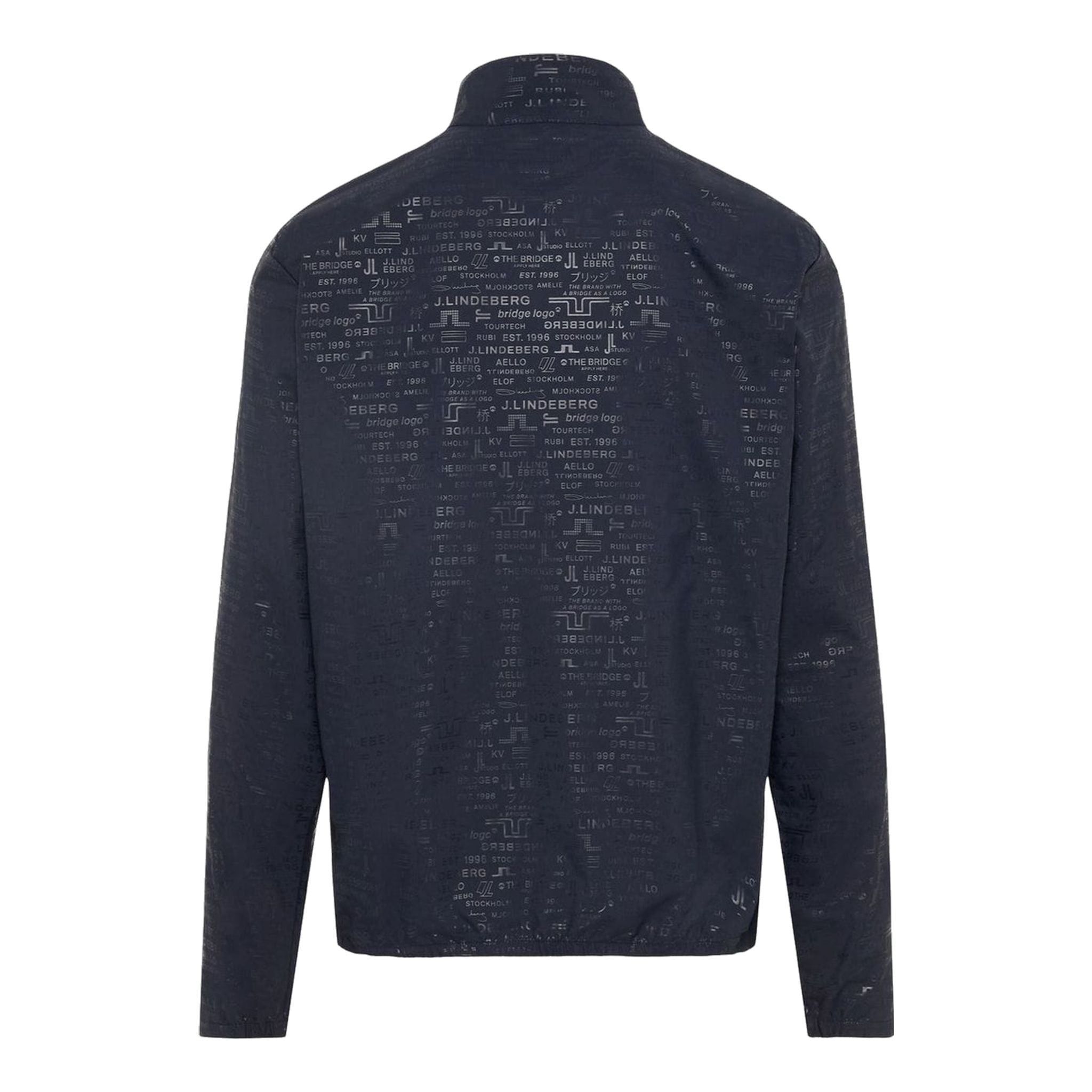 J. Lindeberg M Wind Tech Jacke Felix Deboss Navyblau Herren