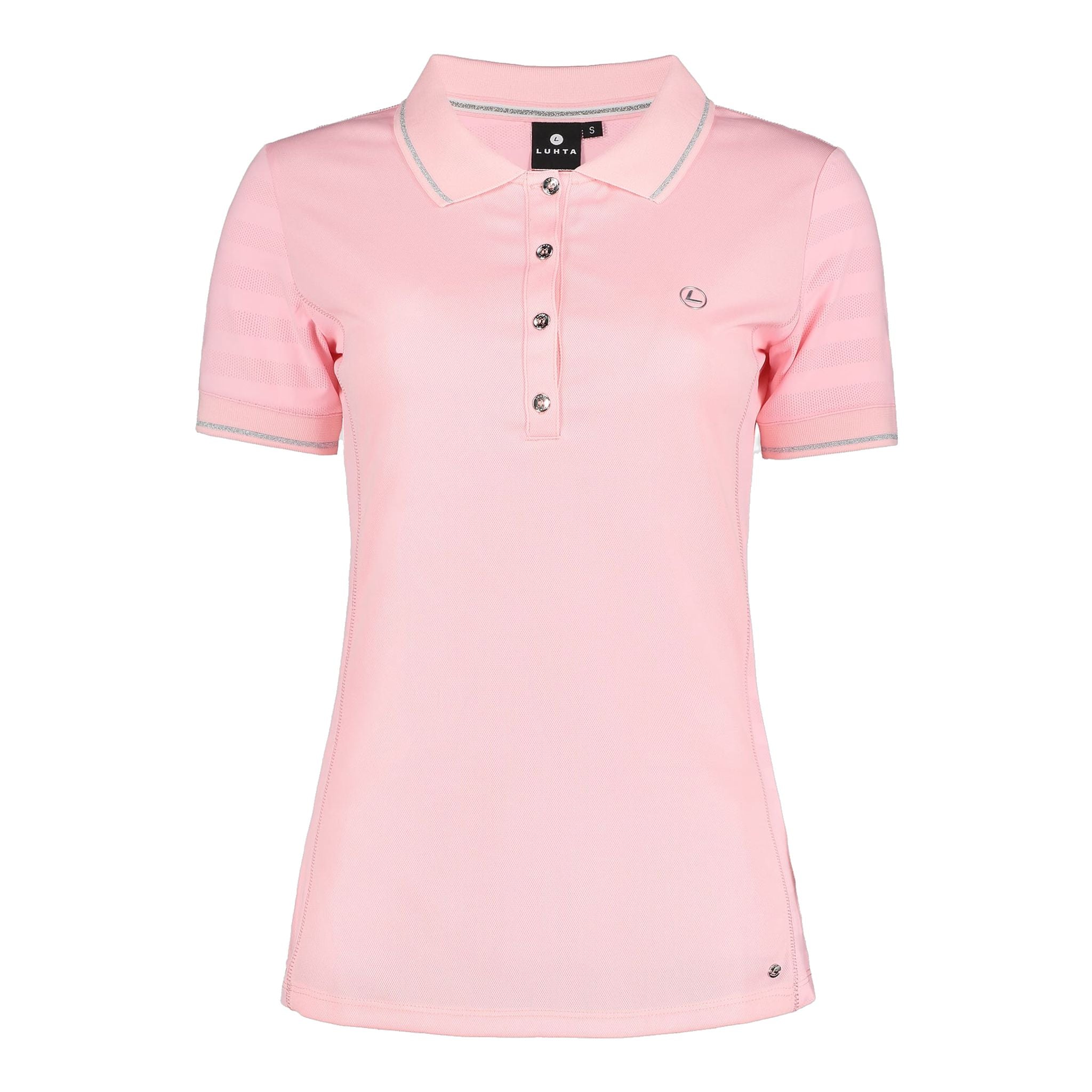 Luhta W Polo Shirts Eriksdal Pink Damen