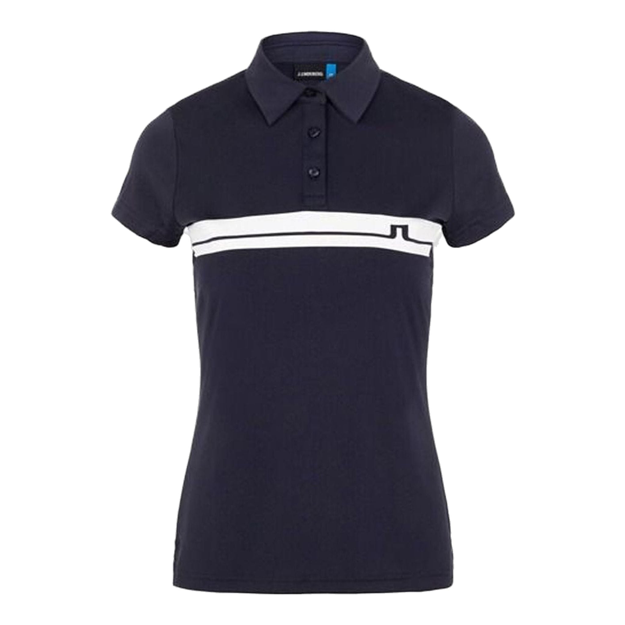 J. Lindeberg W Orla-TX Jersey Recycled Polo Jl Navy Damen