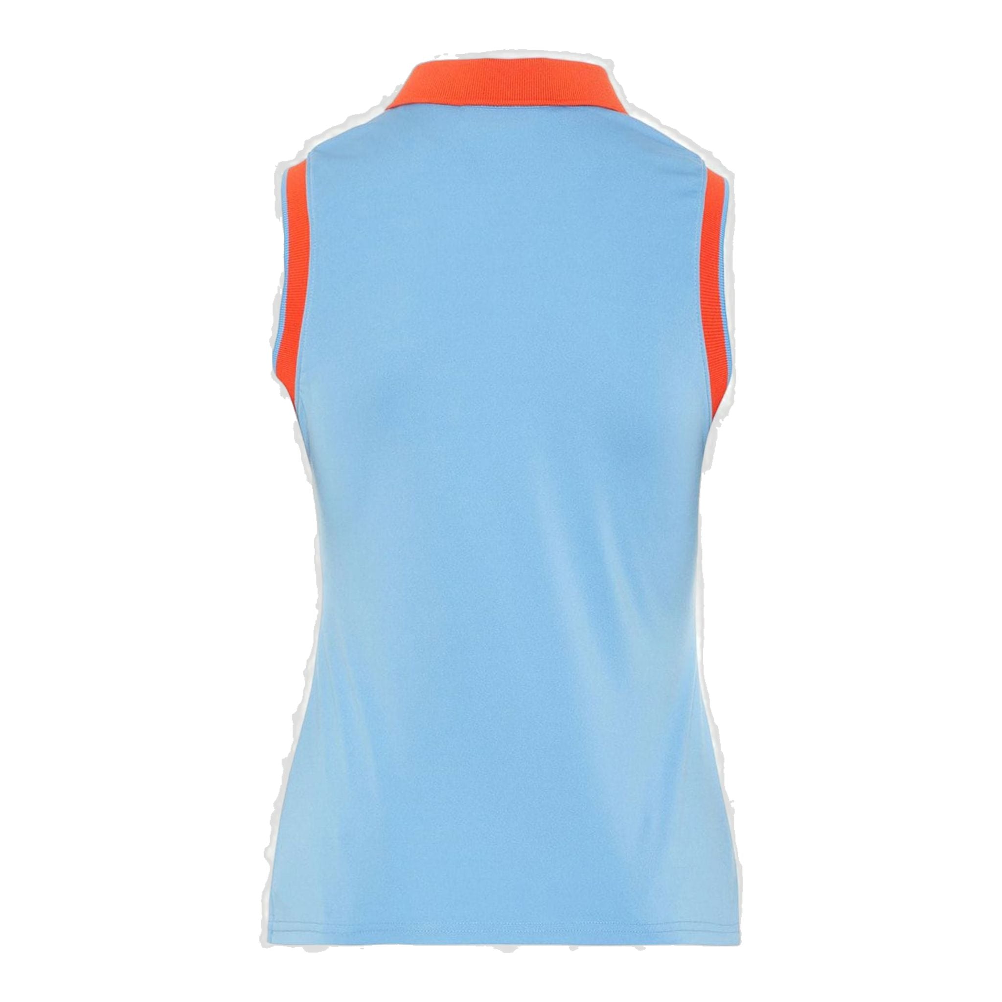 J. Lindeberg W Lyla-TX Coolmax Polo Lake Blue Damen