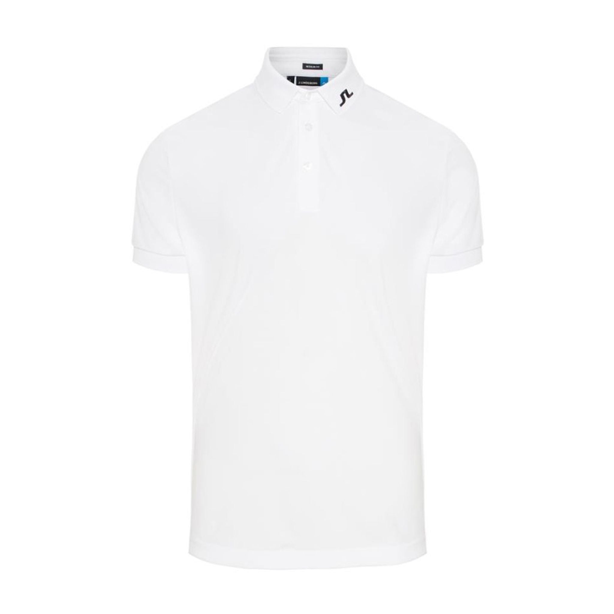 J. Lindeberg M KV Reg-TX Jersey Polo White Herren