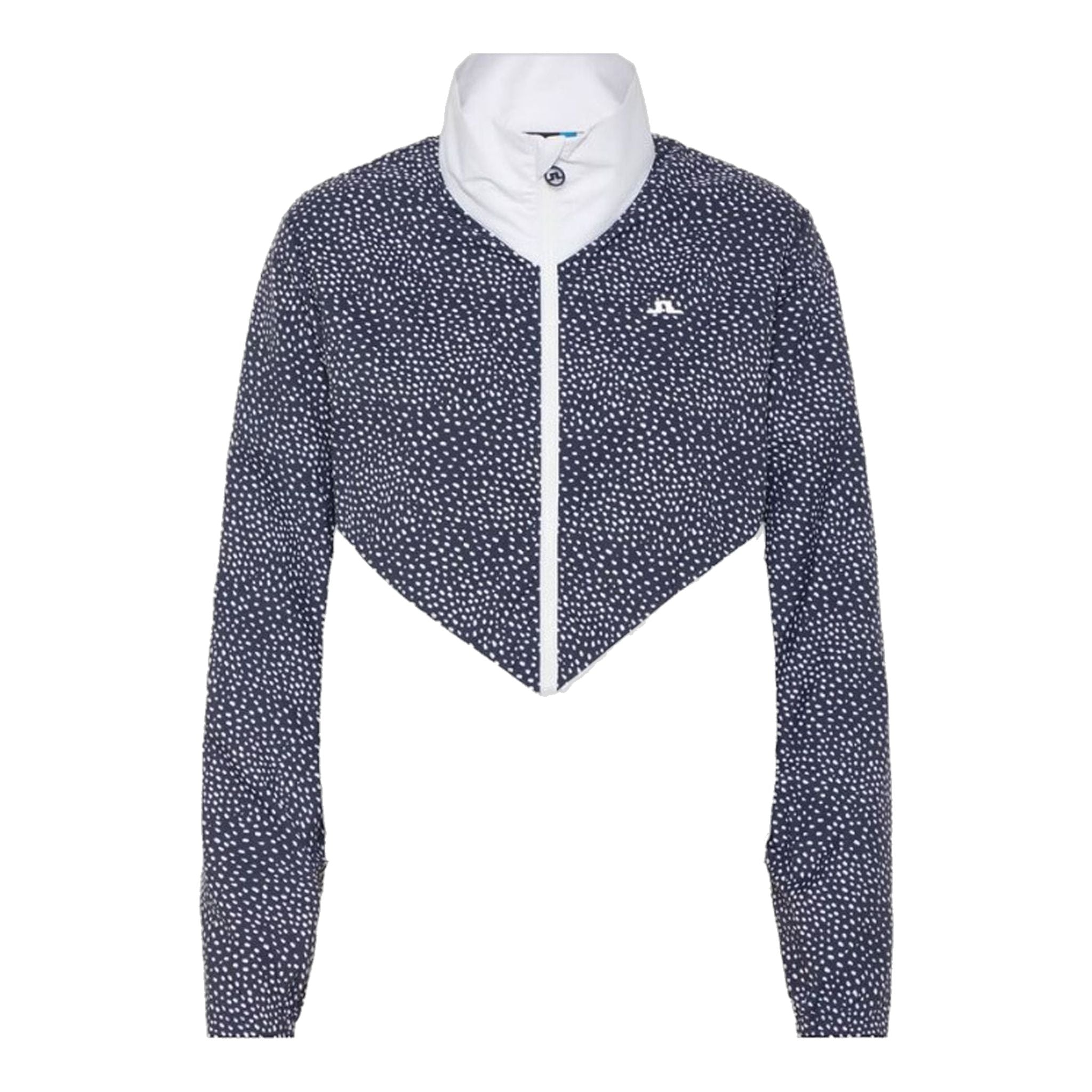 J. Lindeberg W Windjacke Lily Weiß/Gepunktet Damen