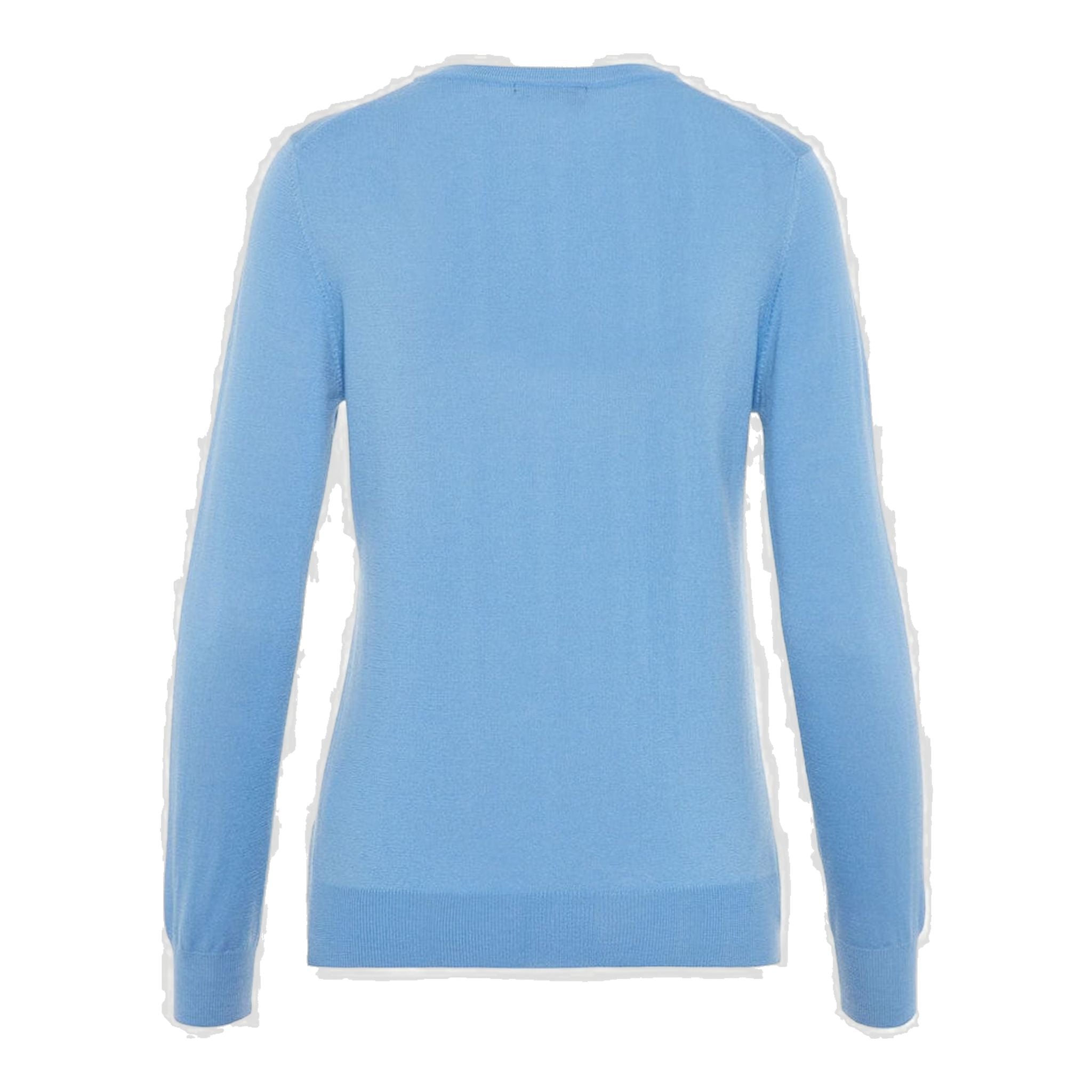 J. Lindeberg W Amaya-True Merino Sweater Lake Blue Damen