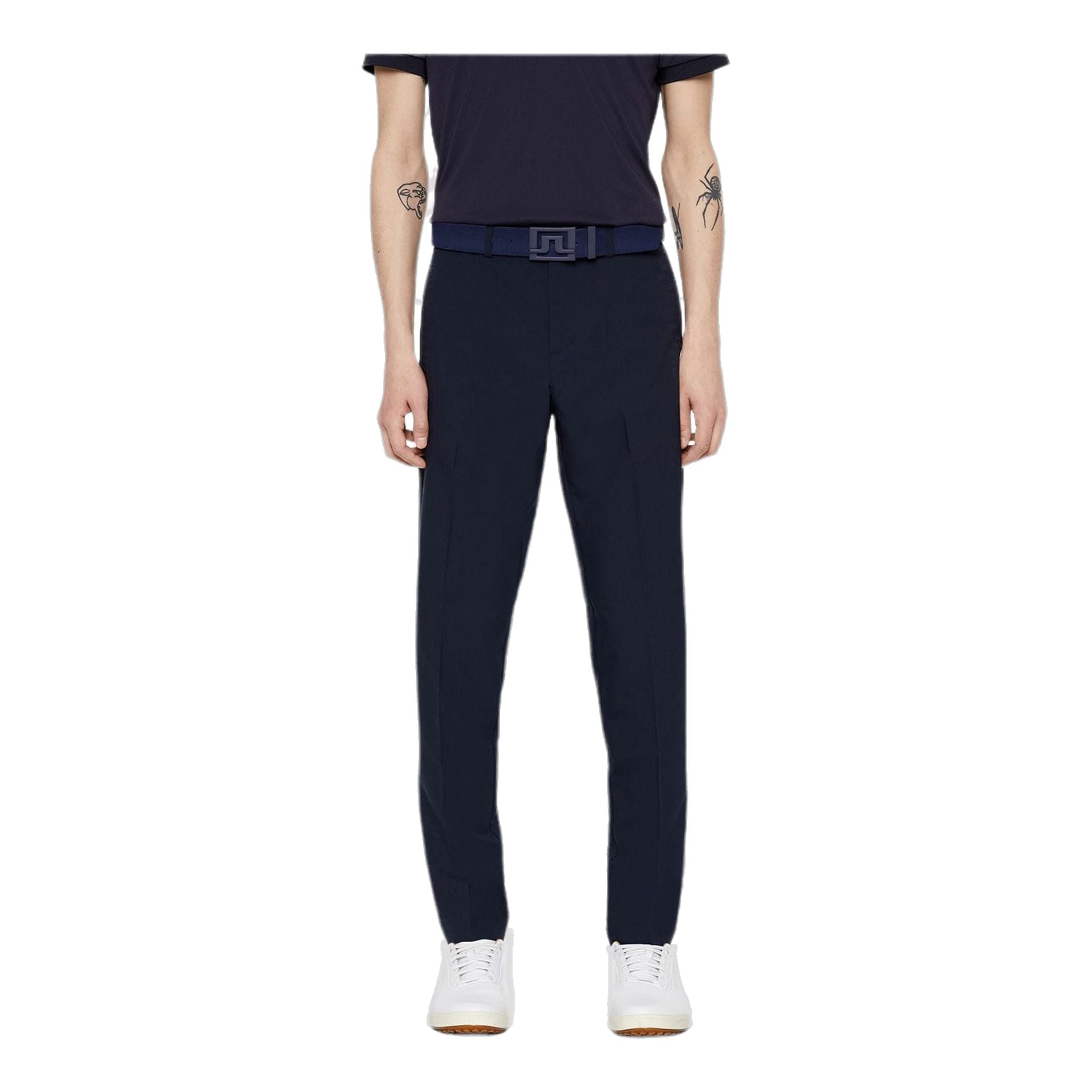 J. Lindeberg M Will-Light Jaquard Hose JL Navy Herren