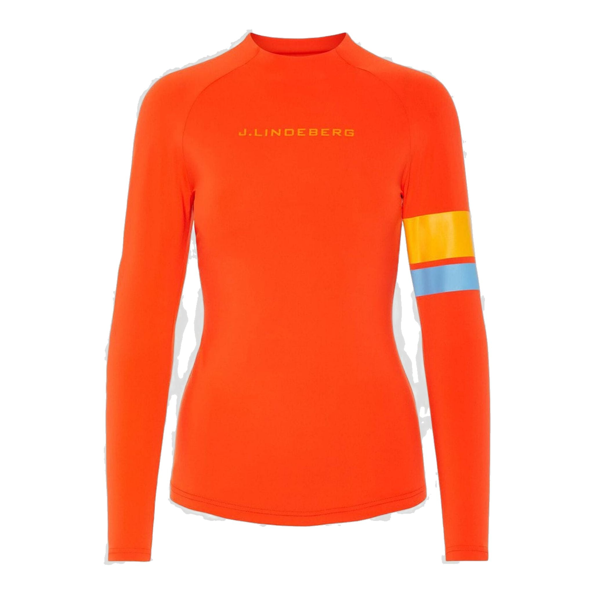 J. Lindeberg Shirt W Shay-Light Compression Tomato Red Damen