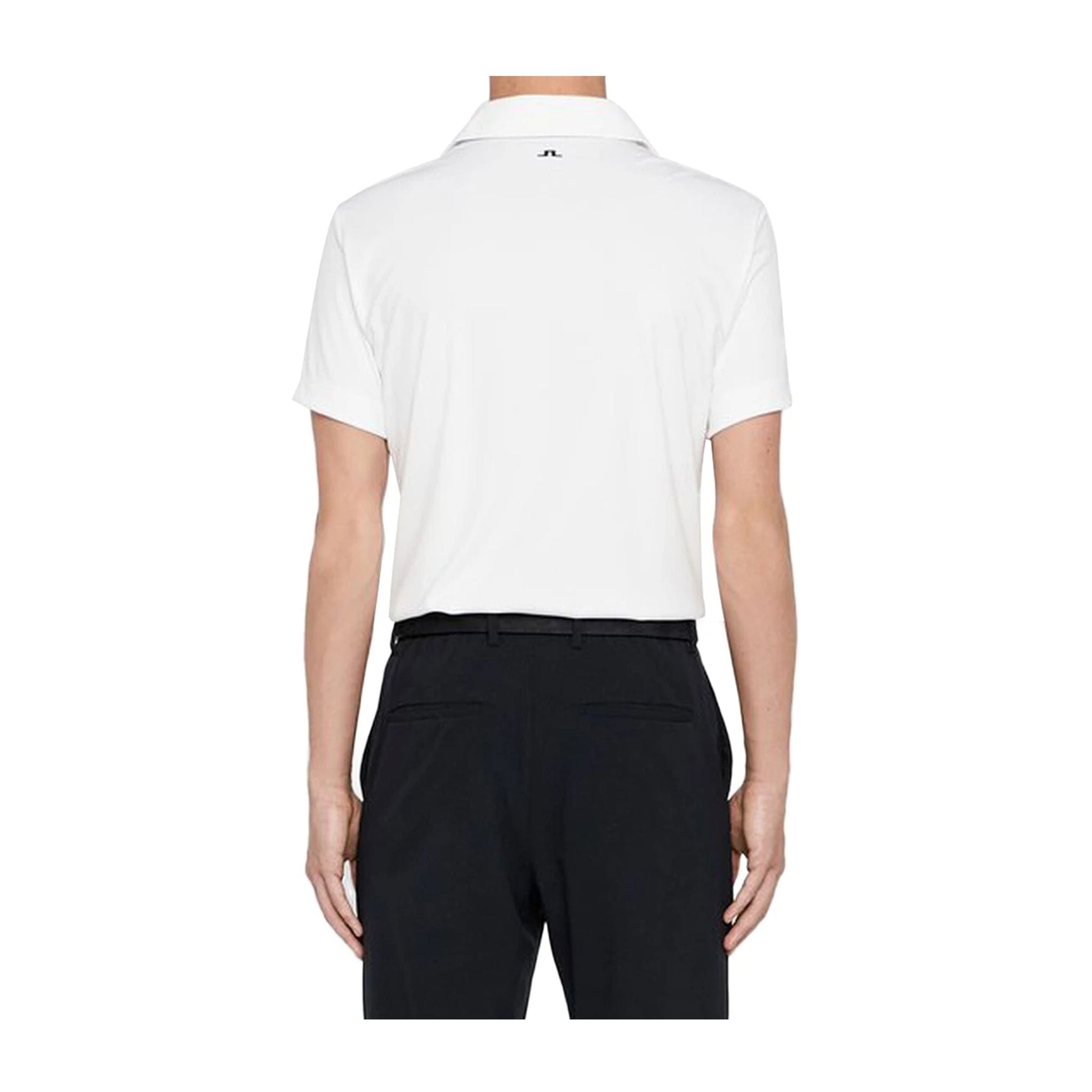 J. Lindeberg M Clark Reg Fit-TX Jersey Polo White Herren