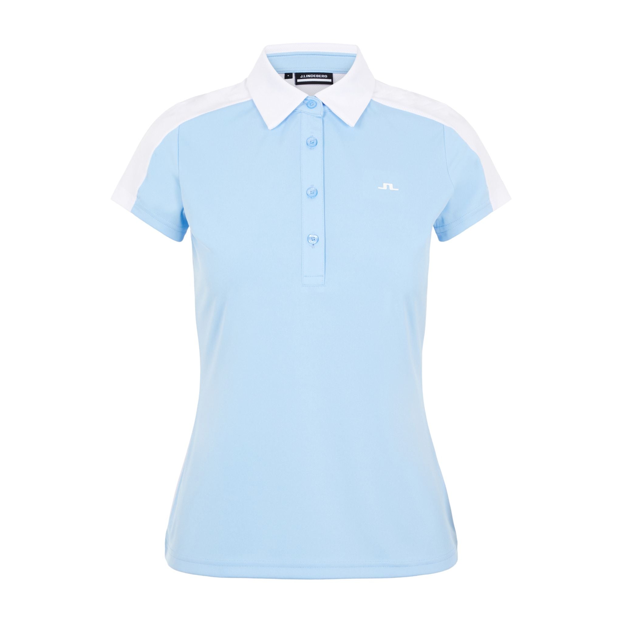 J. Lindeberg W Cicce SS Polo Summer Blue Damen
