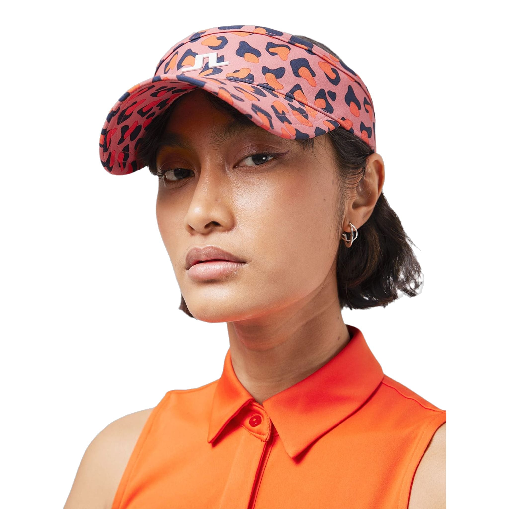 J. Lindeberg Bonnie Golf Visor Faded Rose Damen Damen