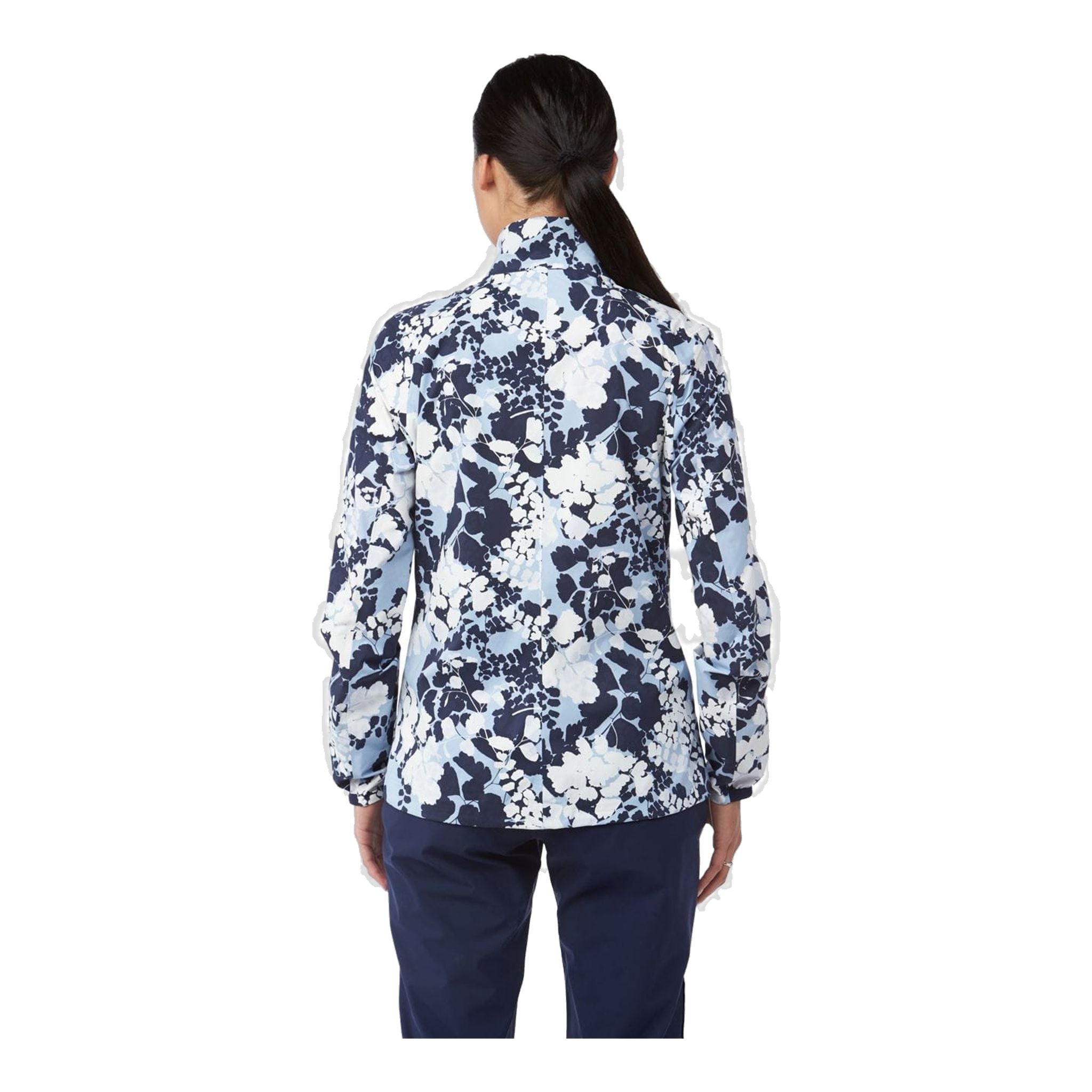 Kjus W Dextra 2,5L Printed Jacket Atlanta Blue/White Damen