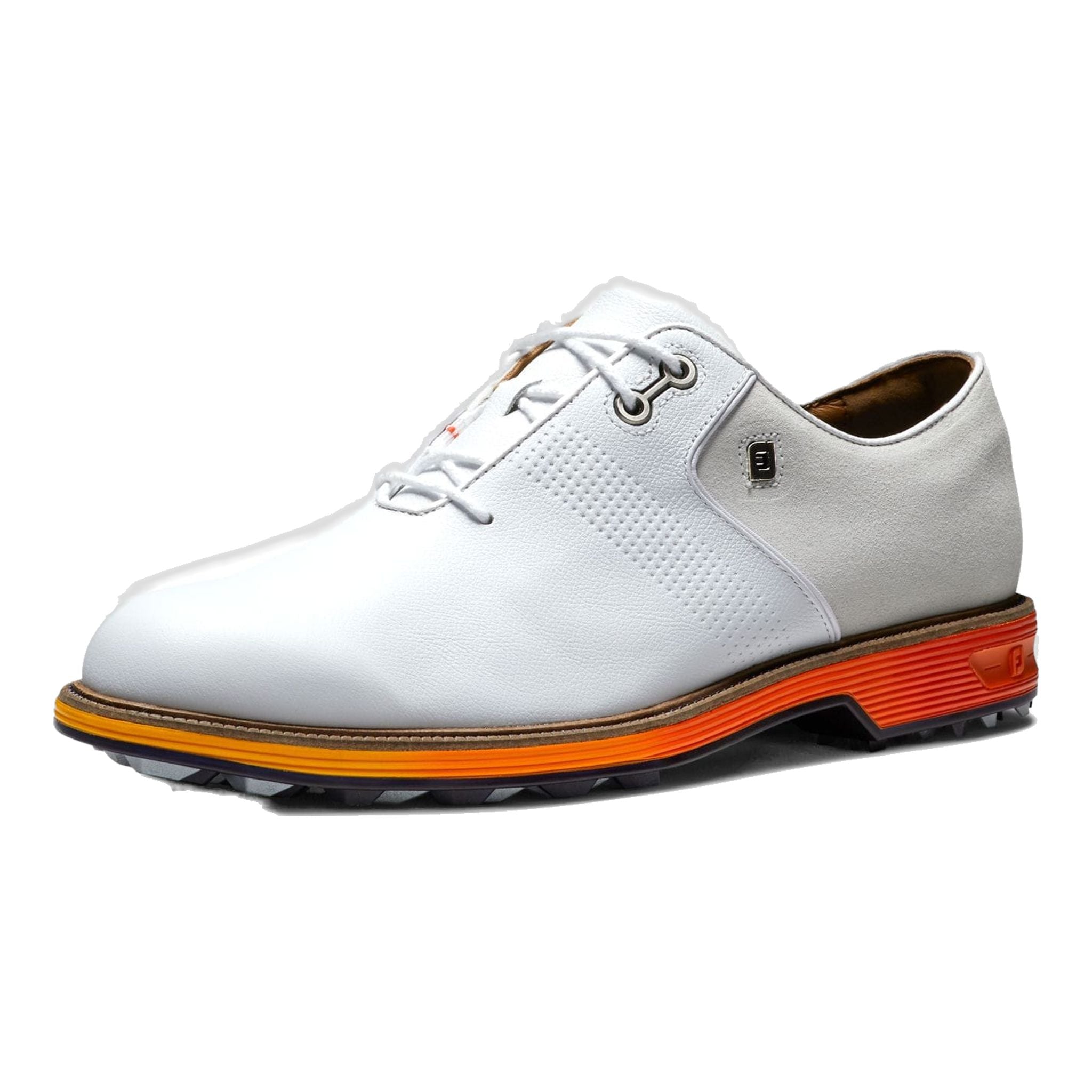 Footjoy DJ Premiere SL Weiß/Weiß/Orange Herren