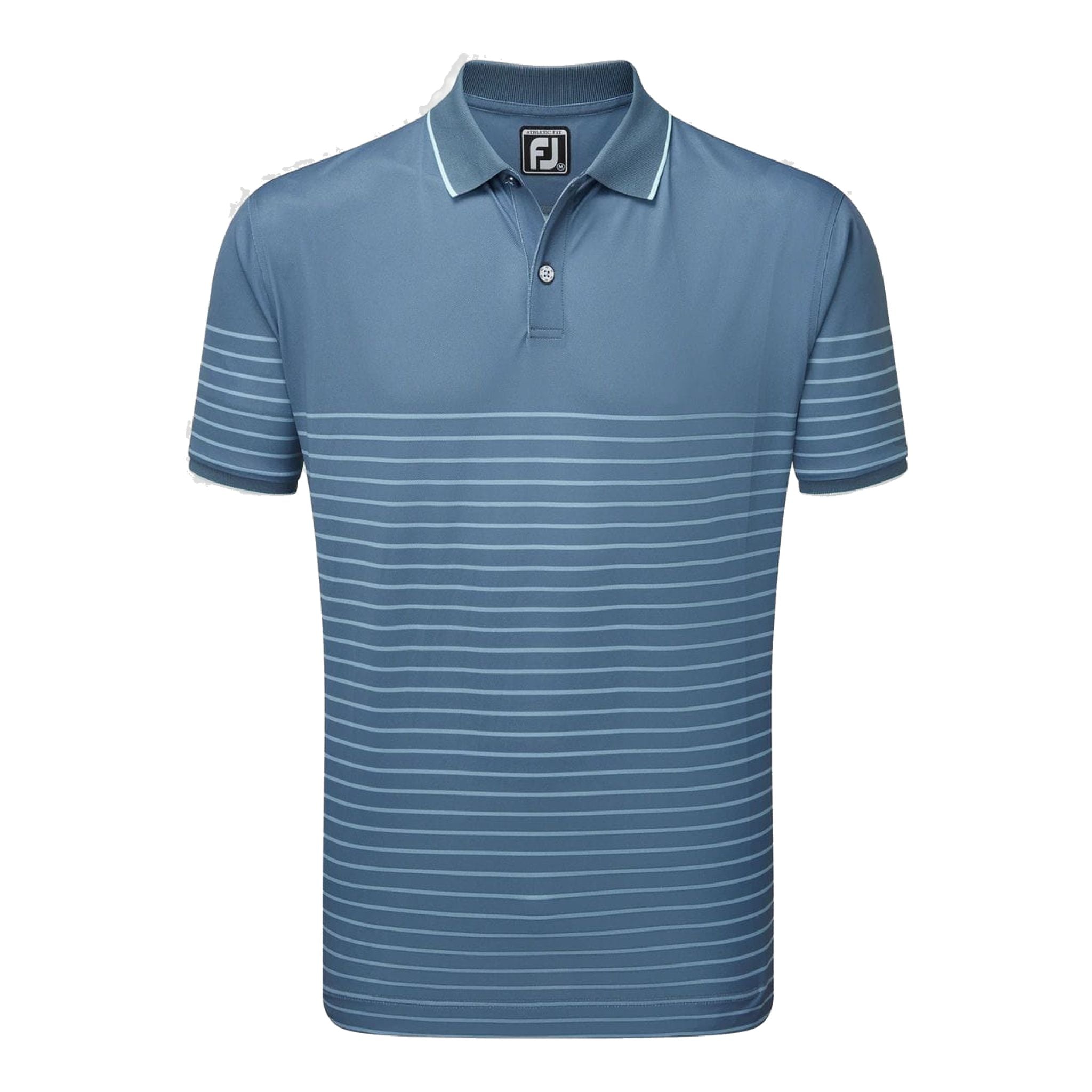 Footjoy Breton Stripe Pique Golf Polo Herren