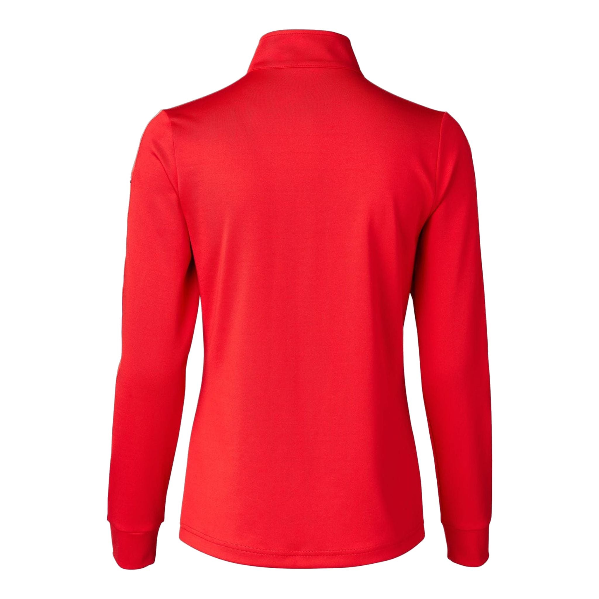 Daily Sports Anna LS Half Neck Polo Cardinal Red Damen