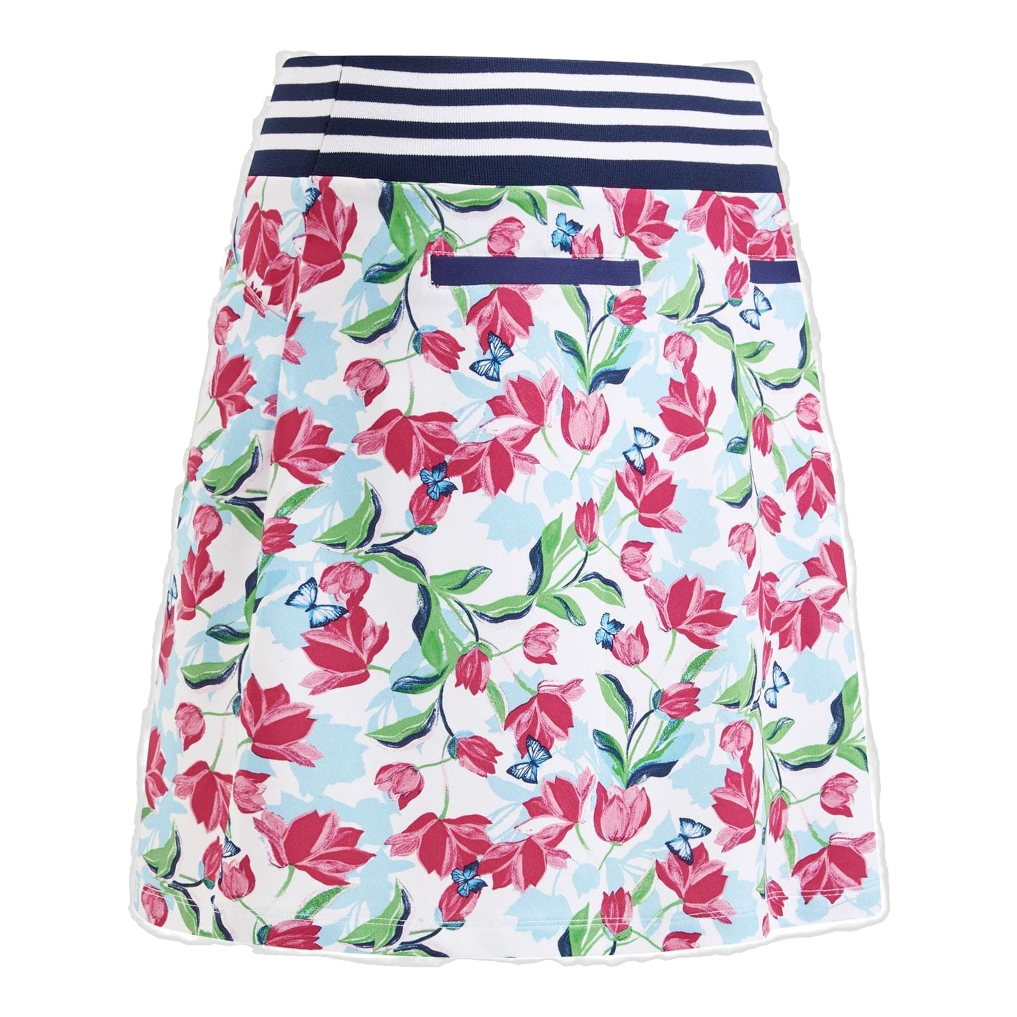 Callaway Skort Brushstroke Print W Brilliant Weiß Damen