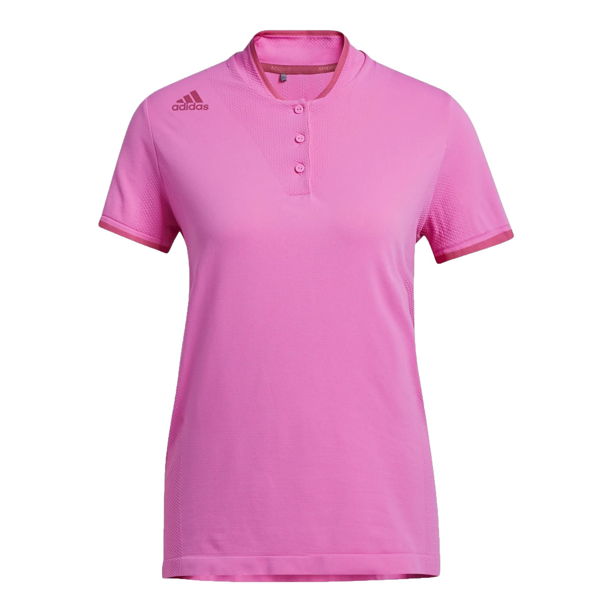 Adidas W Primeknit SS Polo Pink Damen