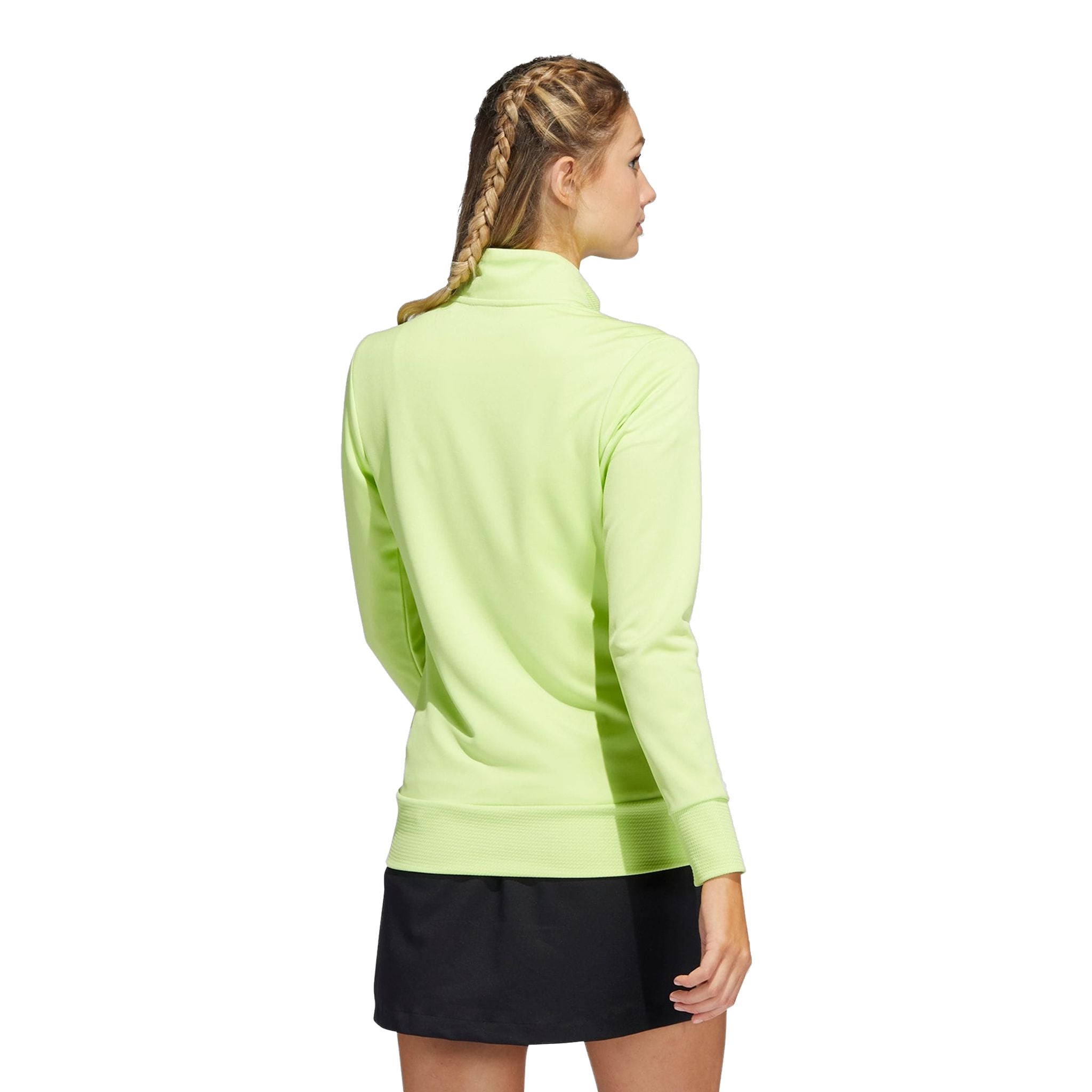 Adidas W Texture Full Zip Jacke Pulse Lime Damen