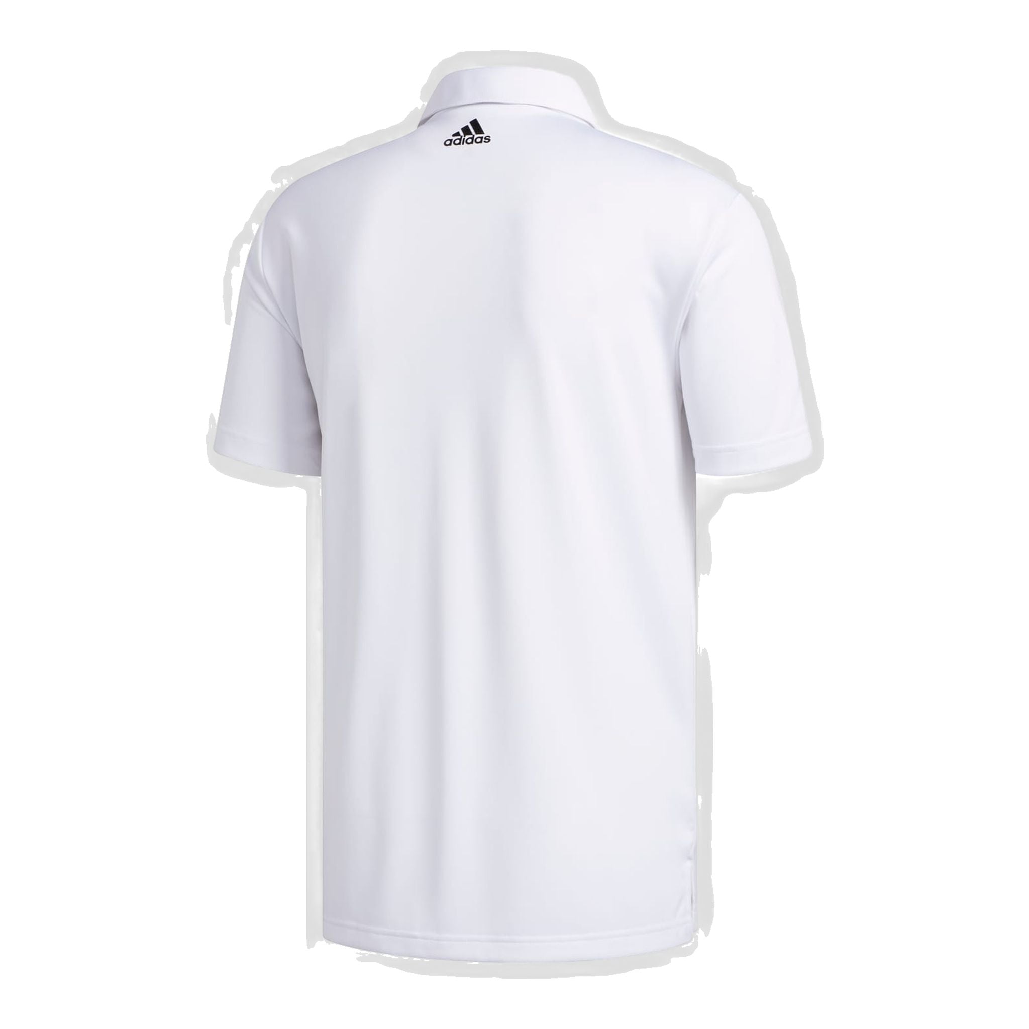 Adidas 3-Streifen Basic SS Polo Weiß/Schwarz Herren